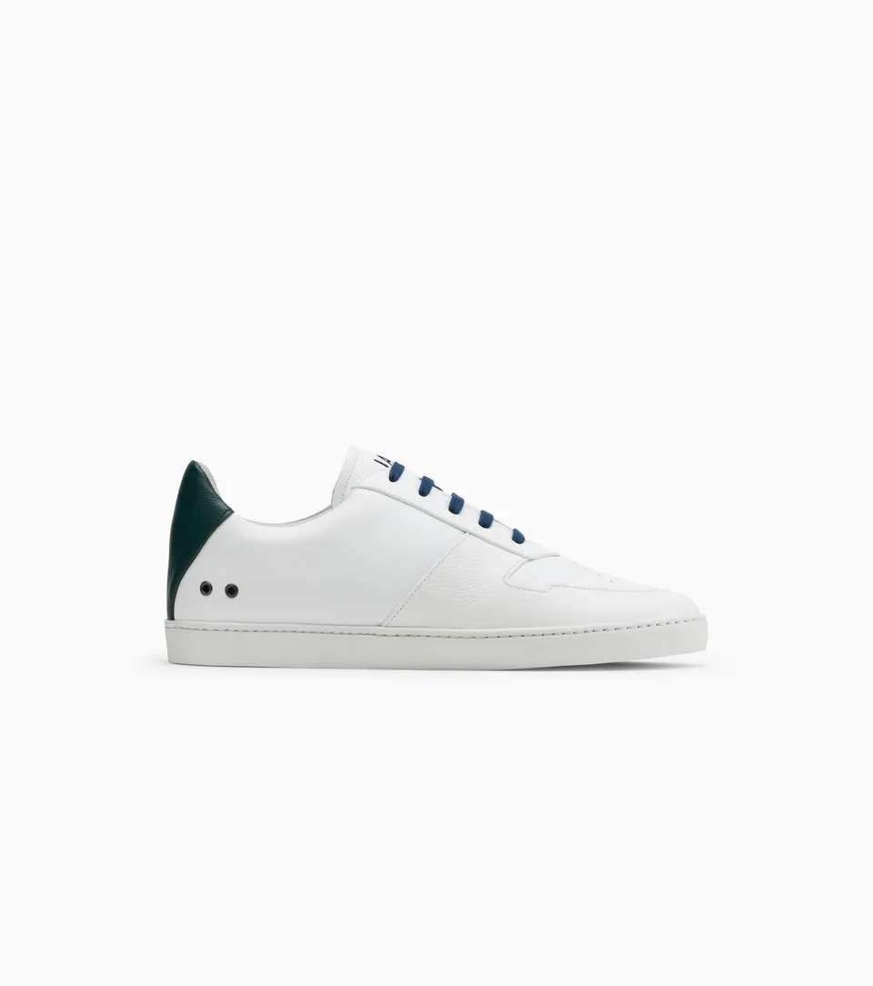 JAK Vantage Blue Green sneakers cuir