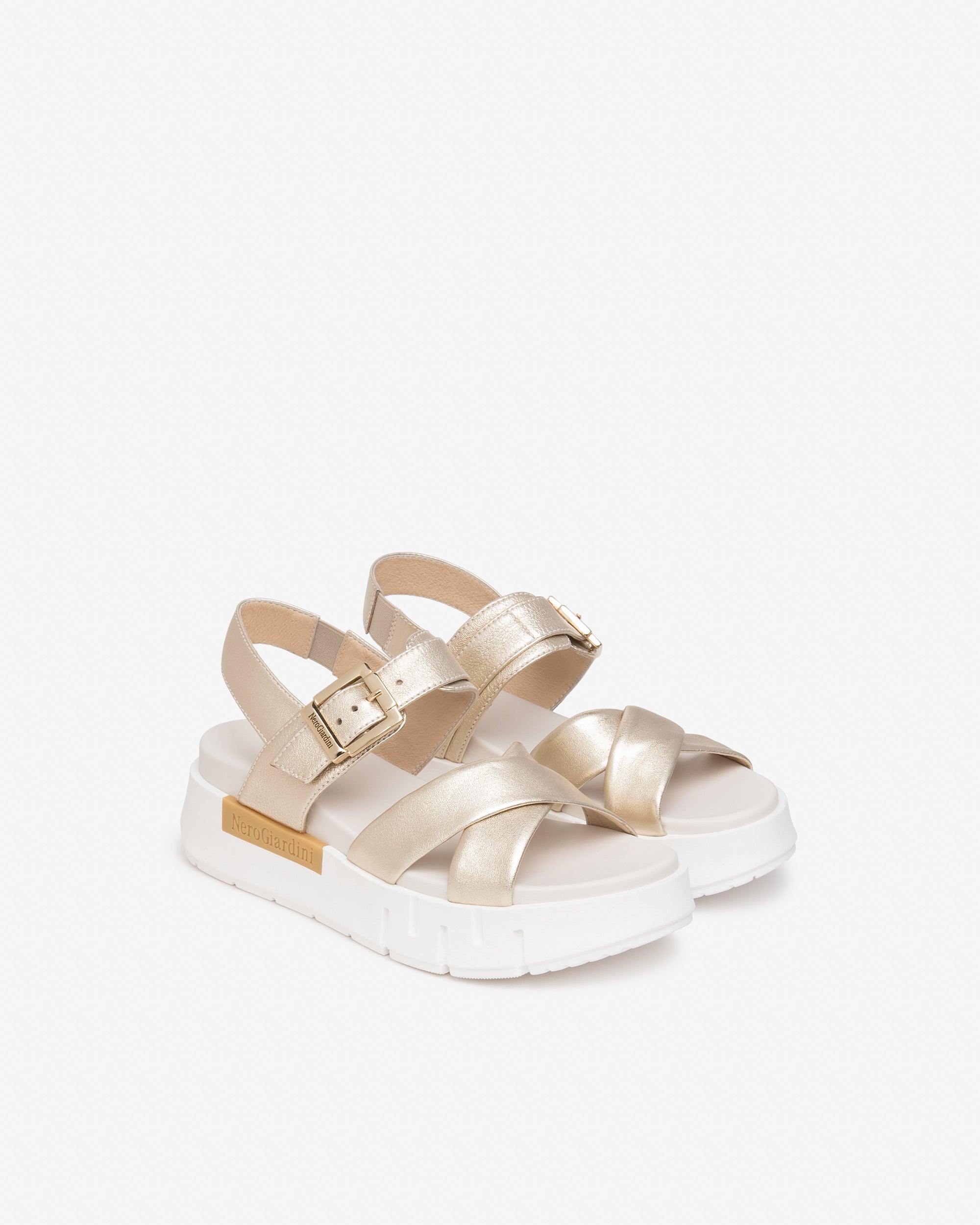 NeroGiardini Sandales Nu-pieds Femme Cuir – Été