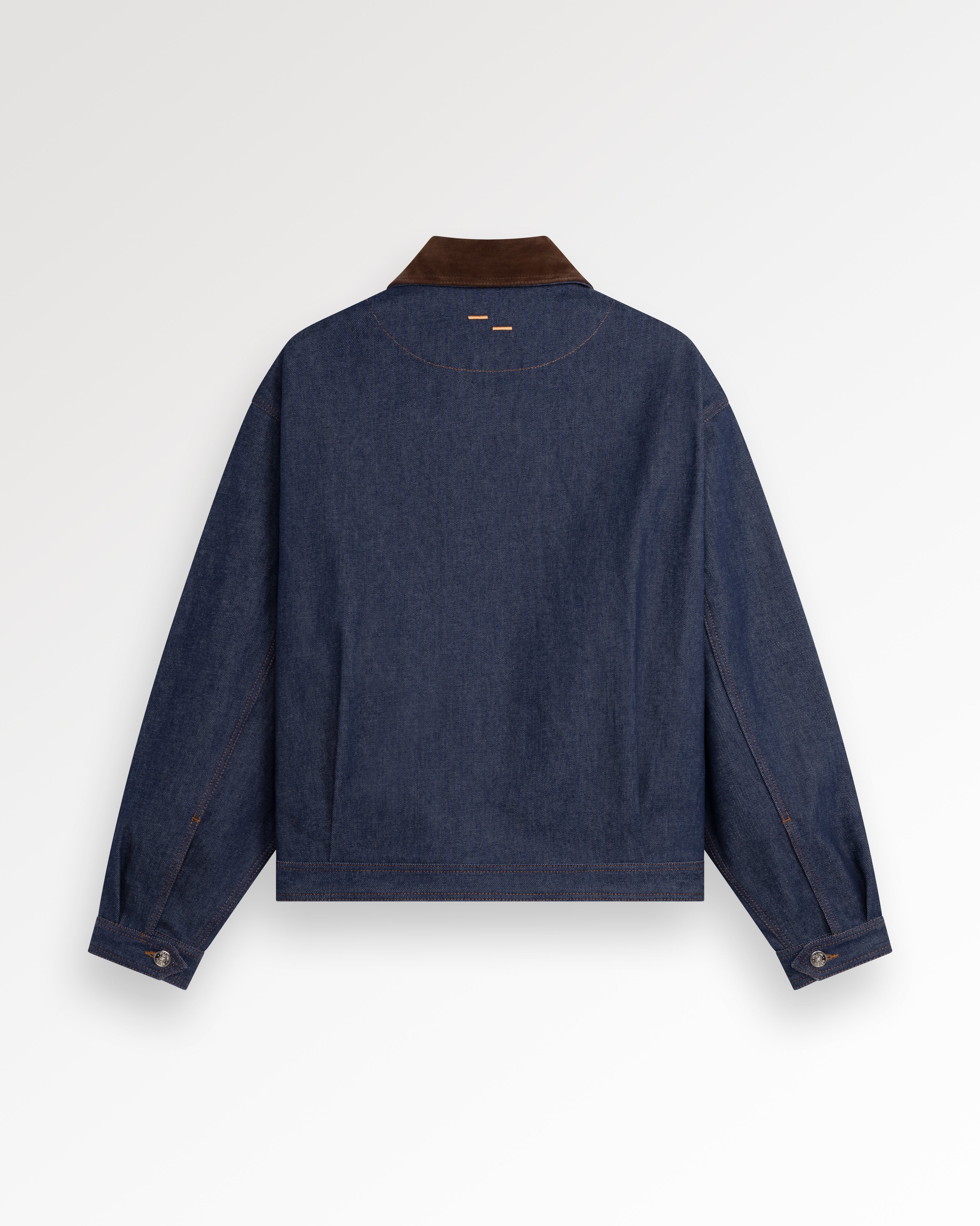 Filling Pieces Denim Jacket veste jean indigo brut