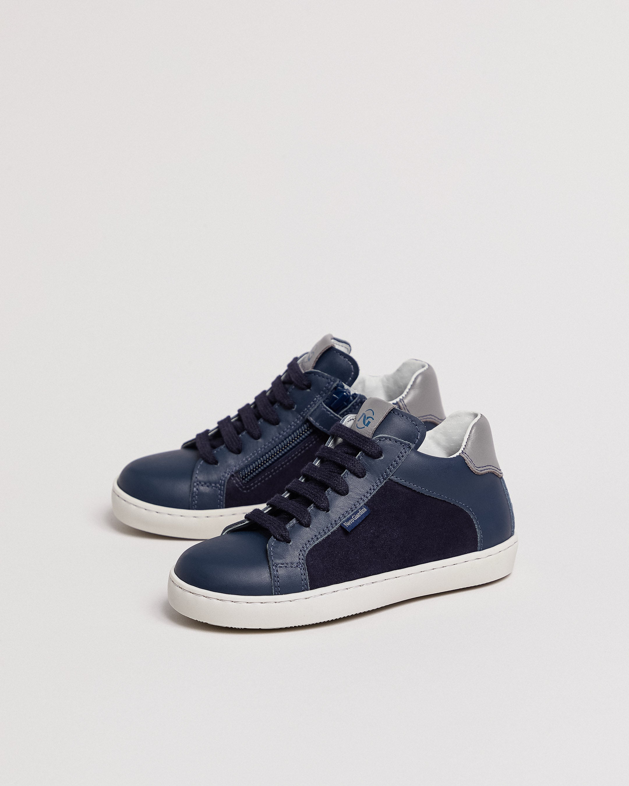 Nerogiardini Sneakers Junior Garçon Cuir Technique
