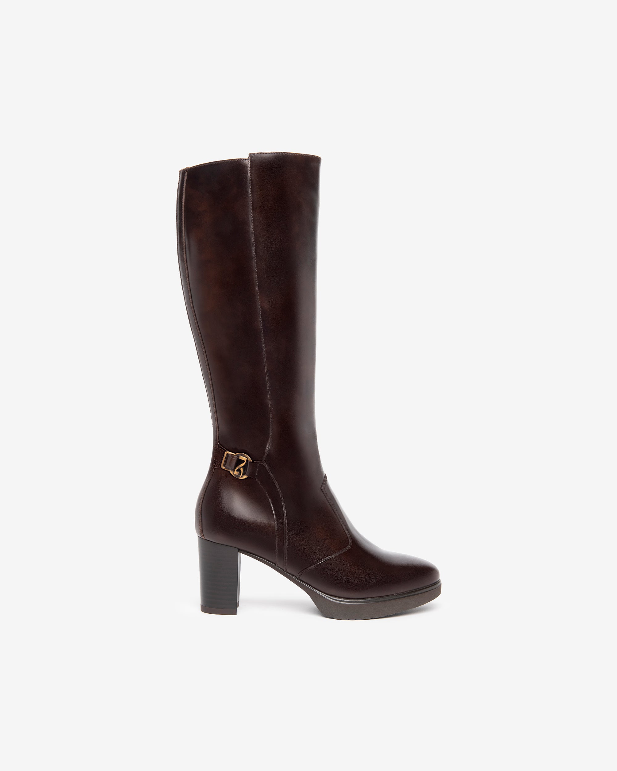 Nerogiardini Bottes bottes femme cuir détails métal