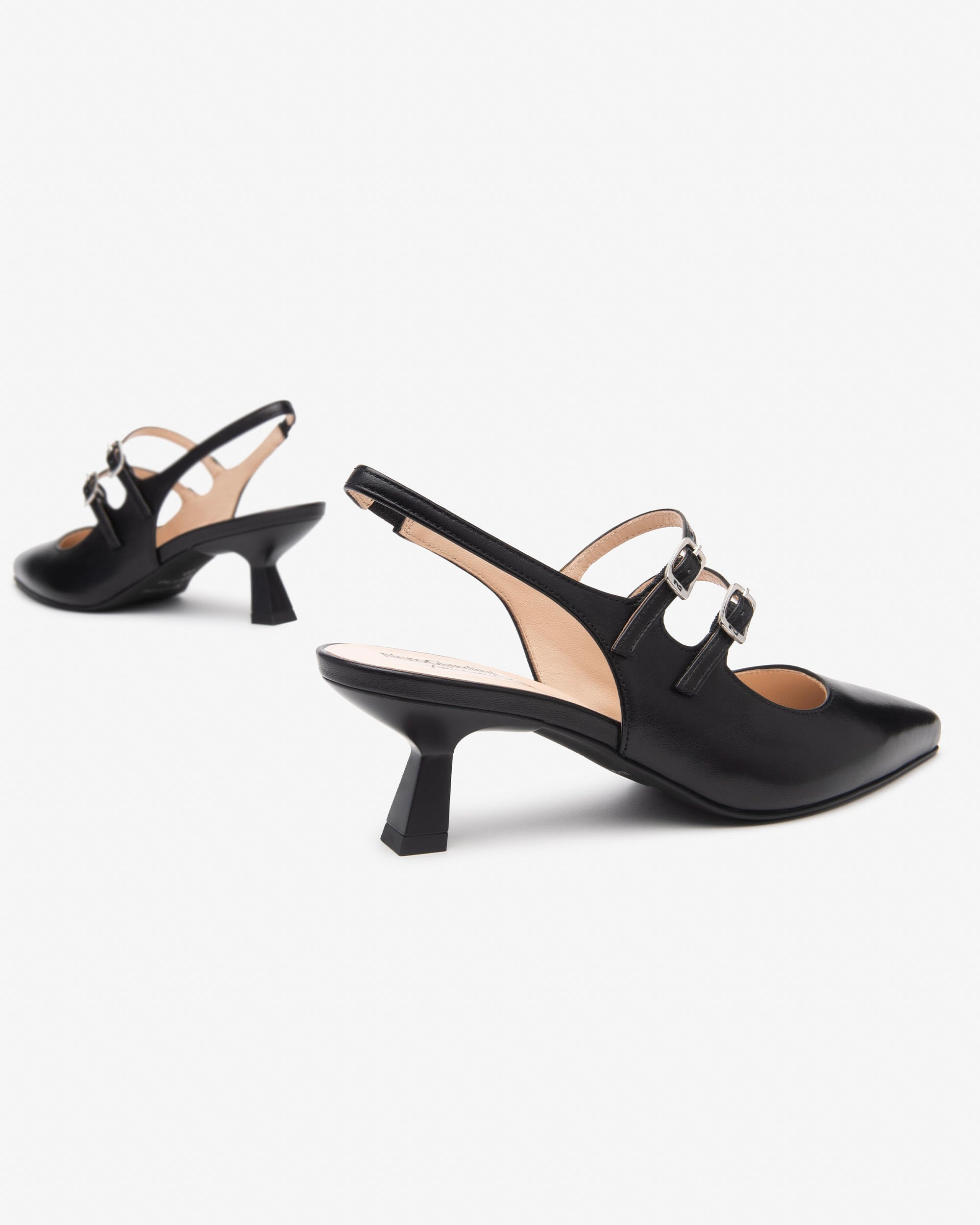 Nerogiardini Slingbacks Femme Cuir Escarpins