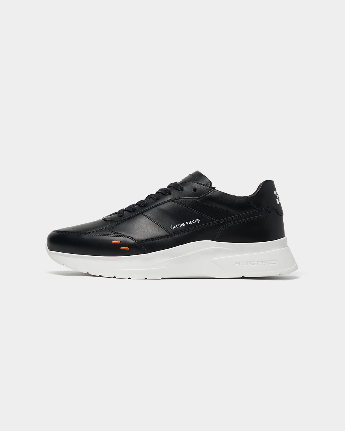 Filling Pieces Jet Runner KLM baskets noires cuir
