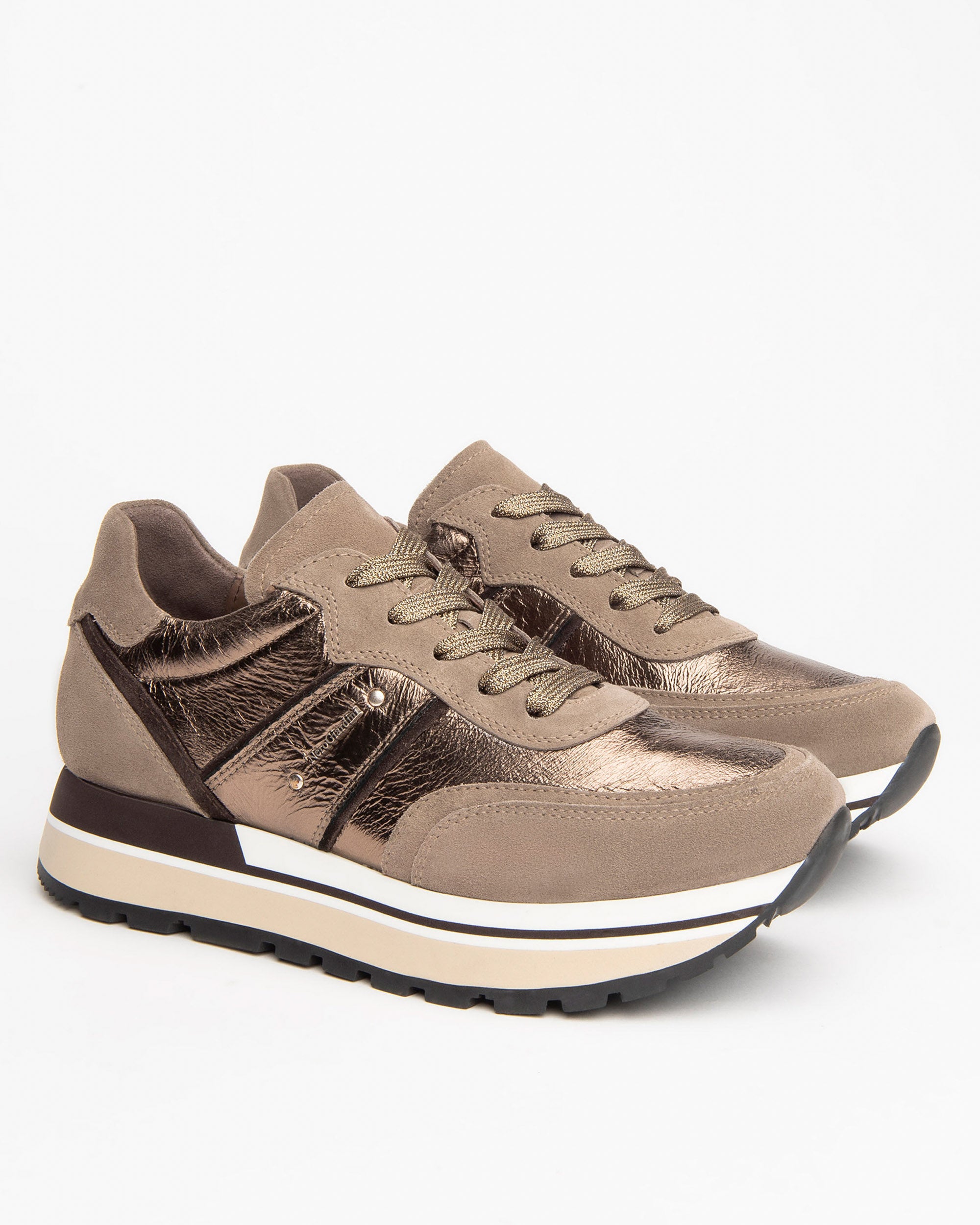 NeroGiardini Sneakers Femme Cuir Daim DryGo