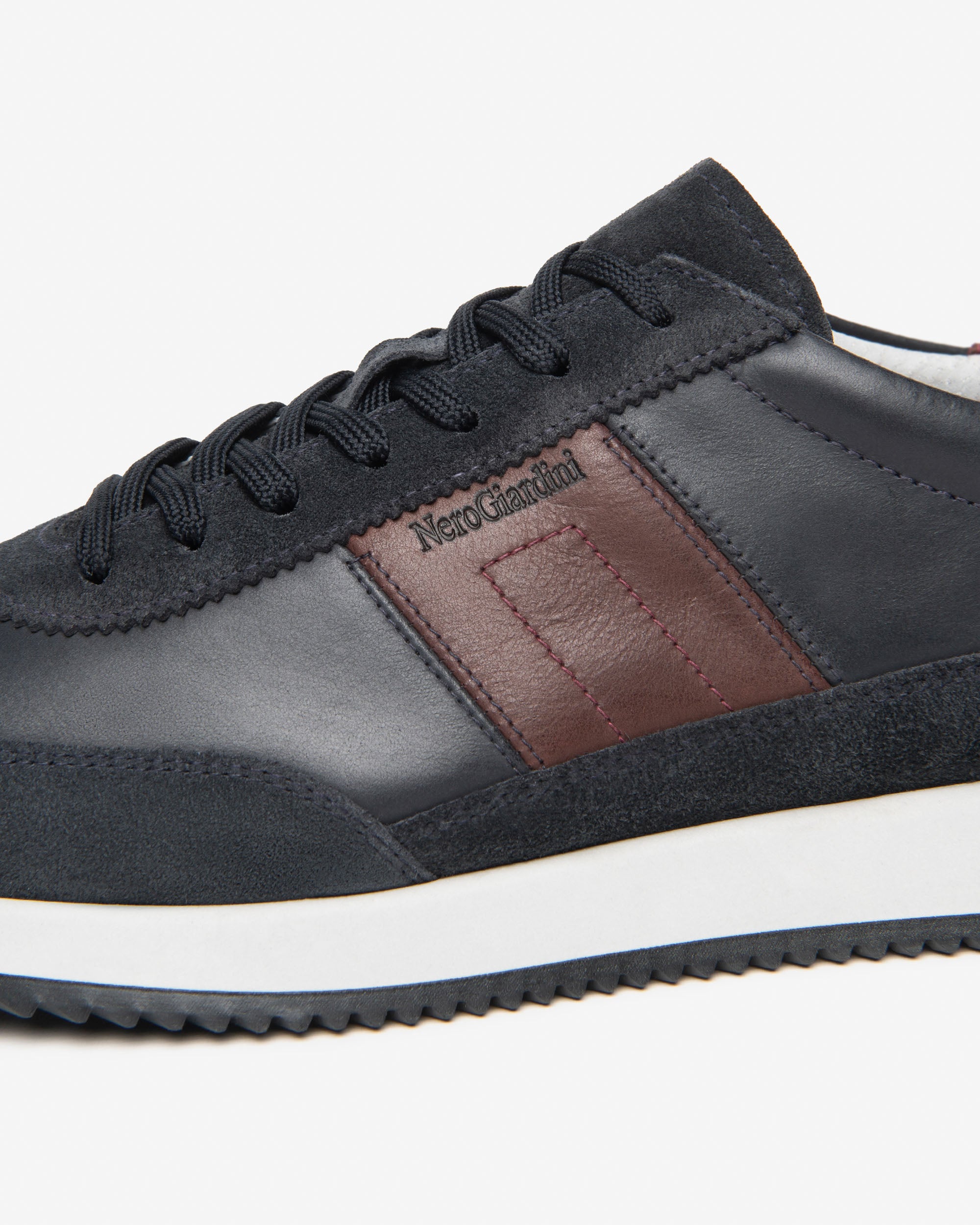 NeroGiardini Sneakers sneakers cuir homme daim logo