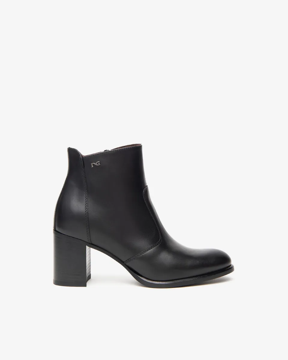NeroGiardini Bottines Femme Cuir Confort Ville