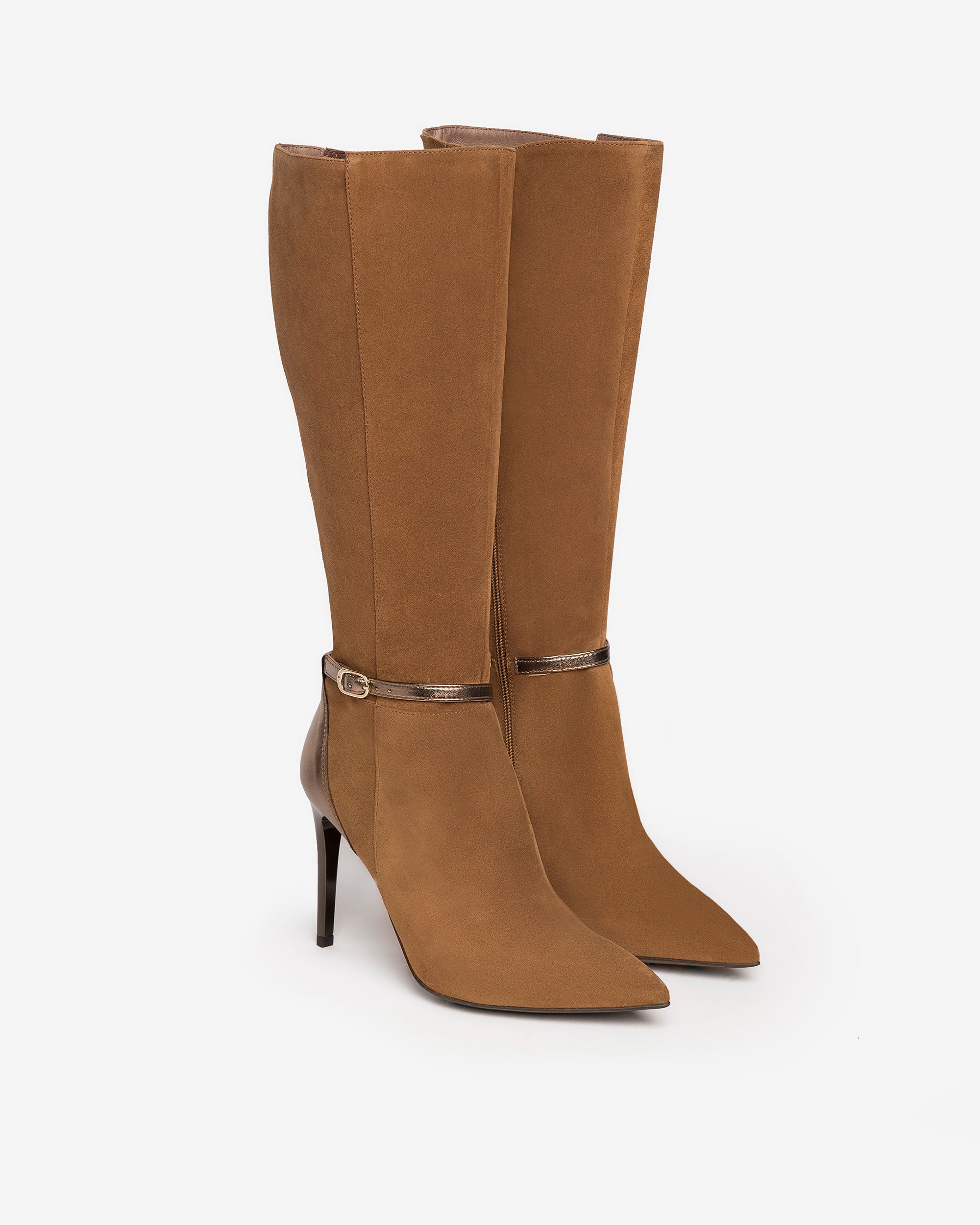 Nerogiardini Bottes Femme Cuir Velours Vernis Élégantes