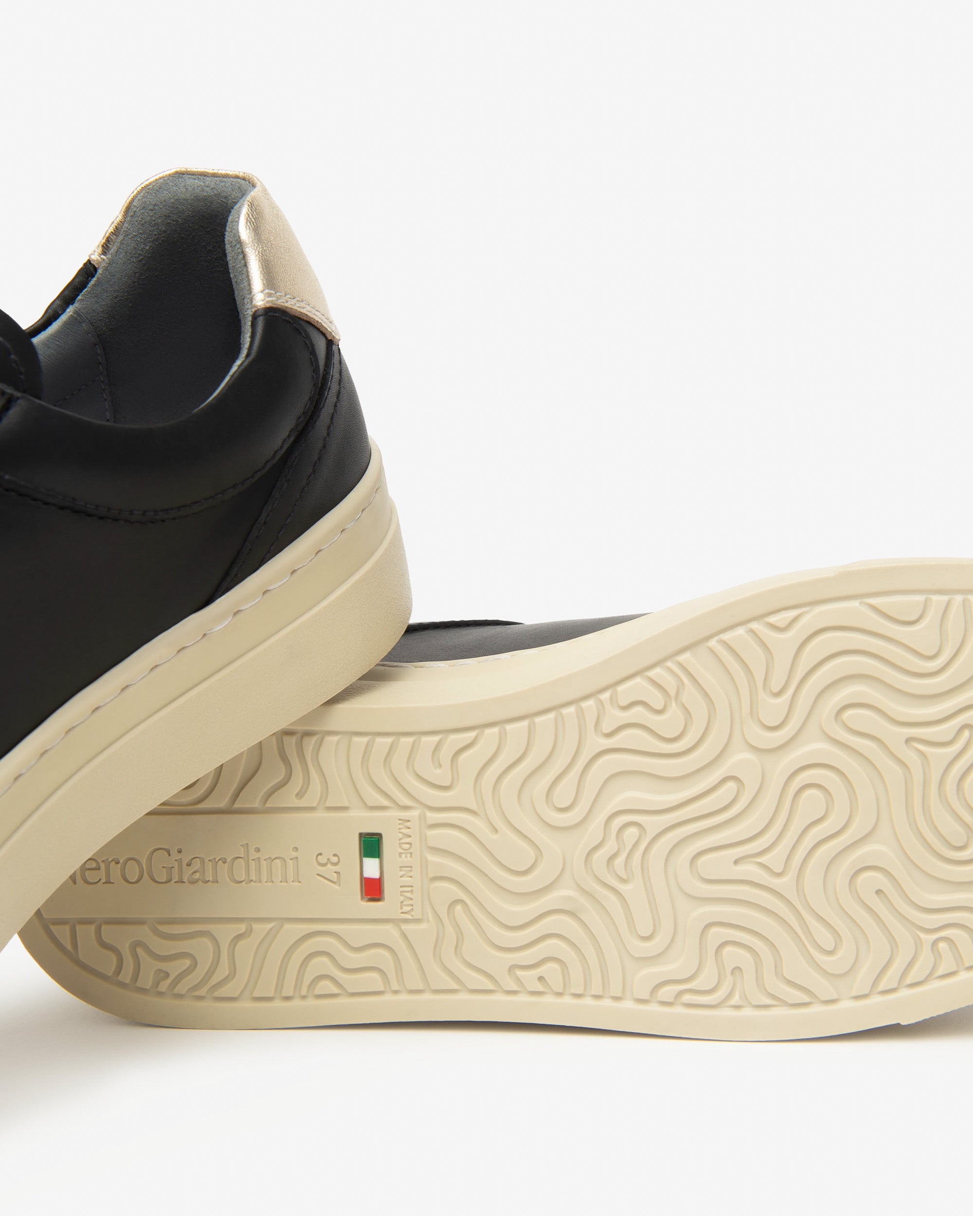 NeroGiardini Sneakers Femme Cuir Memory DryGo