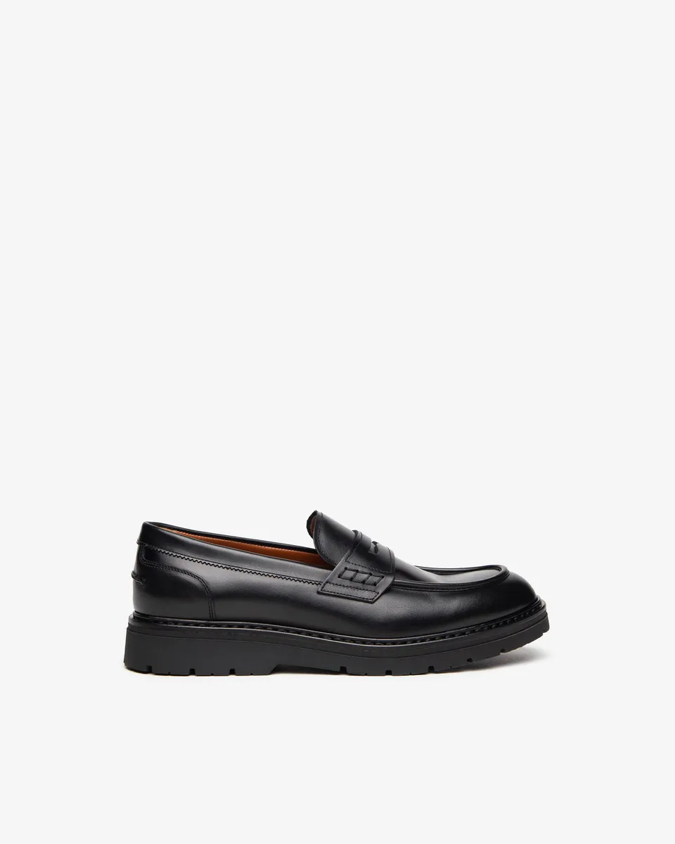 NeroGiardini Mocassins Homme Cuir Bureau Noir Confort