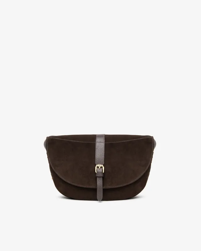 NeroGiardini Sac Bandoulière Femme Daim Cuir