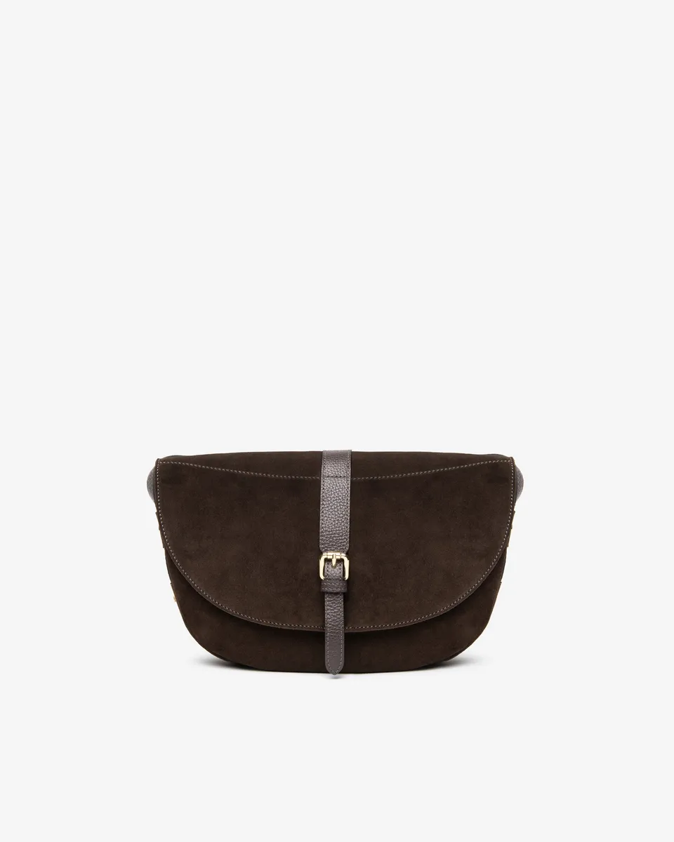 NeroGiardini Sac Bandoulière Femme Daim Cuir
