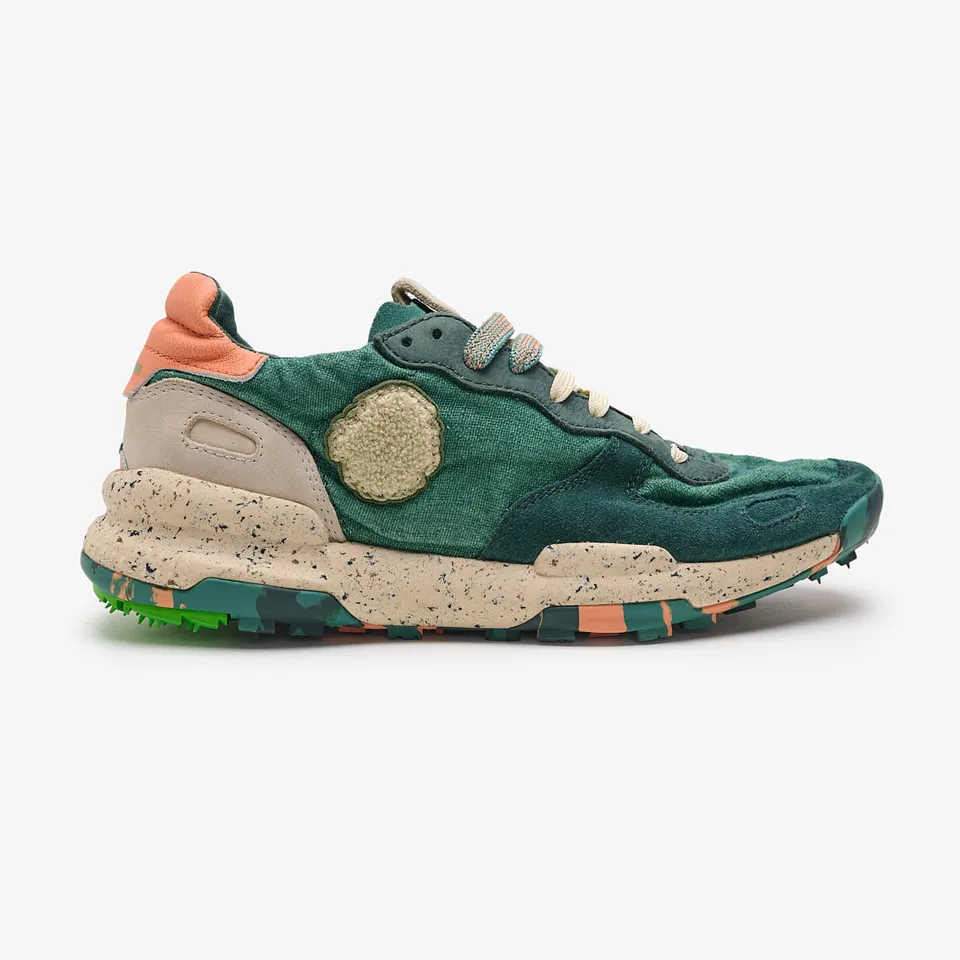 Satorisan Chacrona Linen Diving Green M baskets lin homme 40-47