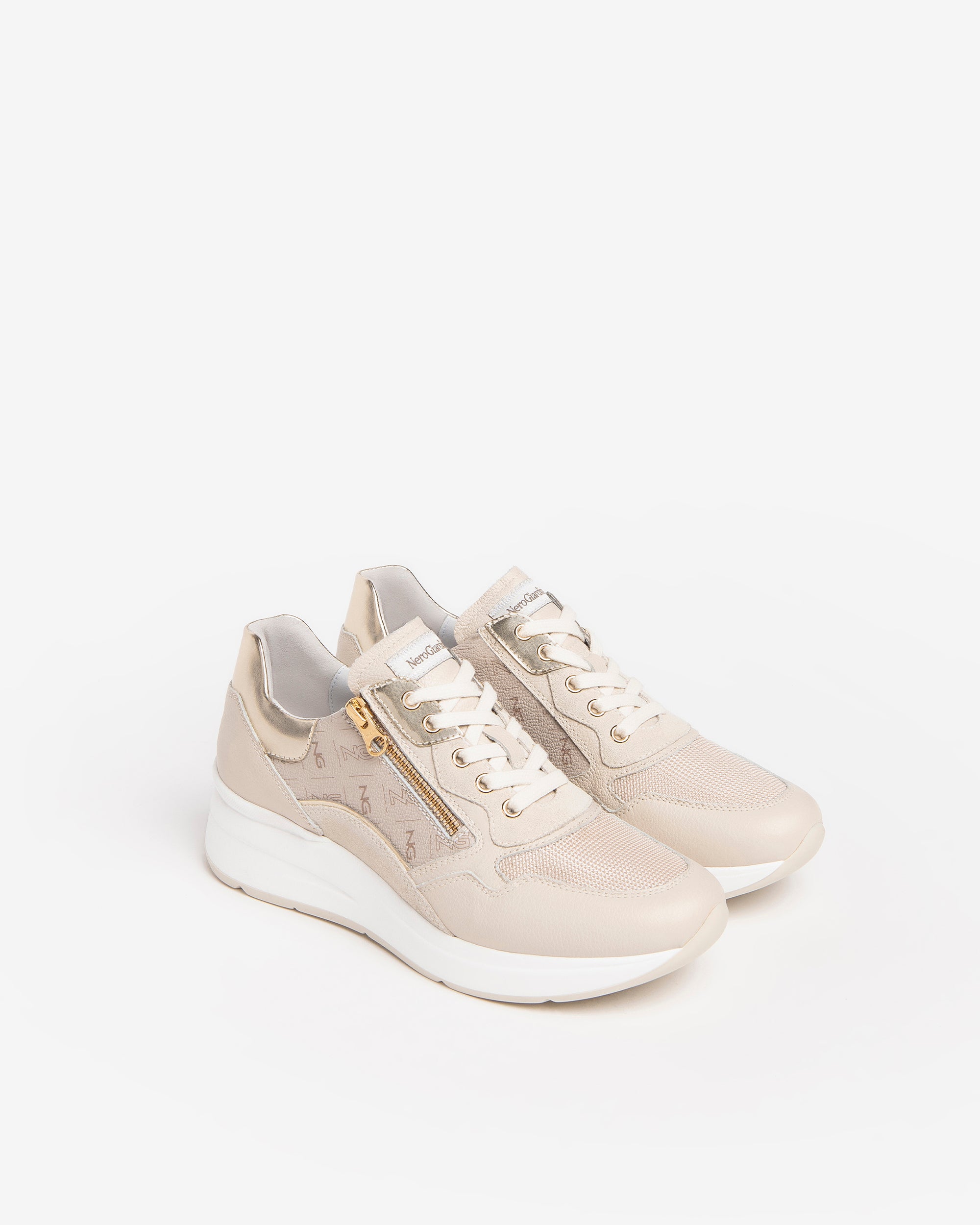 NeroGiardini Sneakers Femme Cuir Daim DryGo