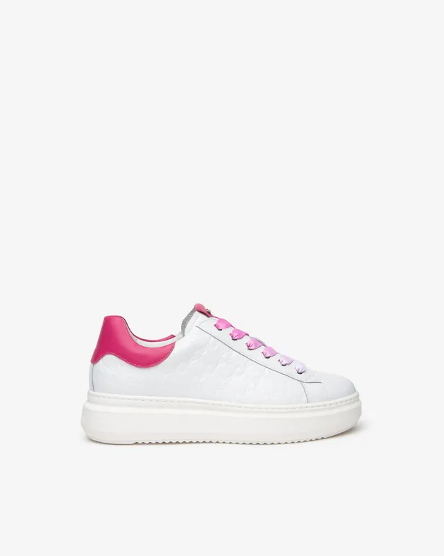 Nerogiardini Sneakers Femme en Cuir 35-41 Marche en Ville