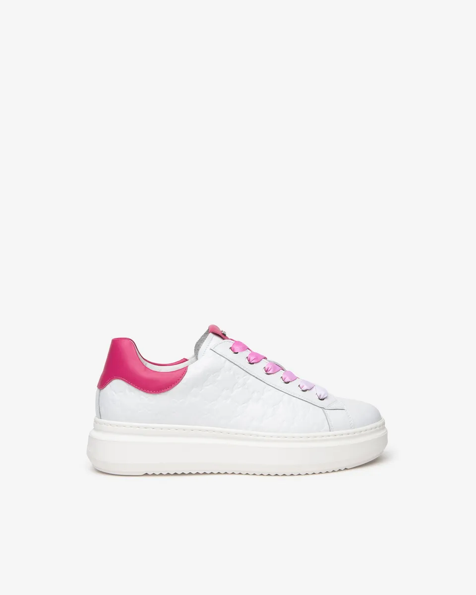 Nerogiardini Sneakers Femme en Cuir 35-41 Marche en Ville