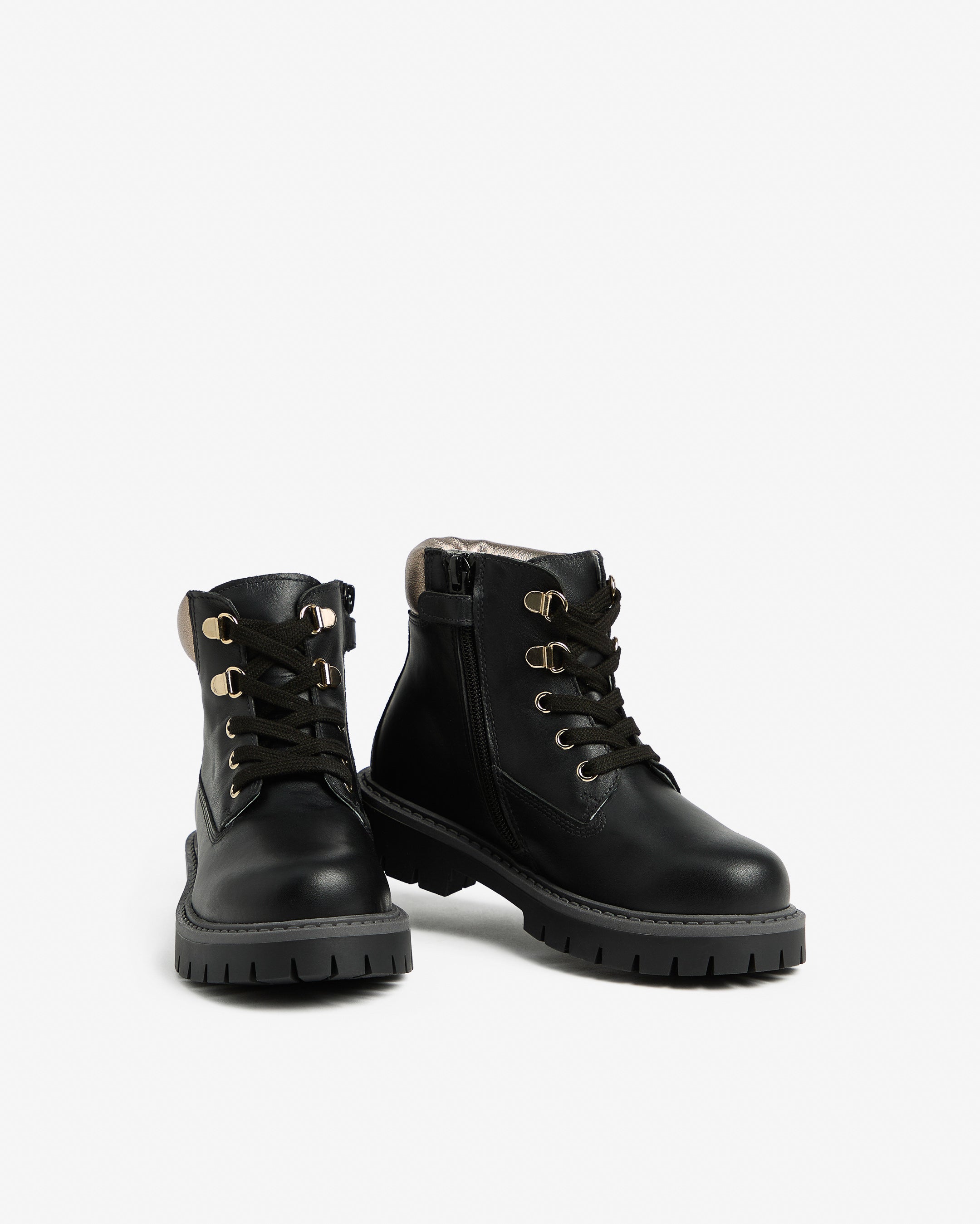NeroGiardini Bottines Teen Fille Cuir Légères