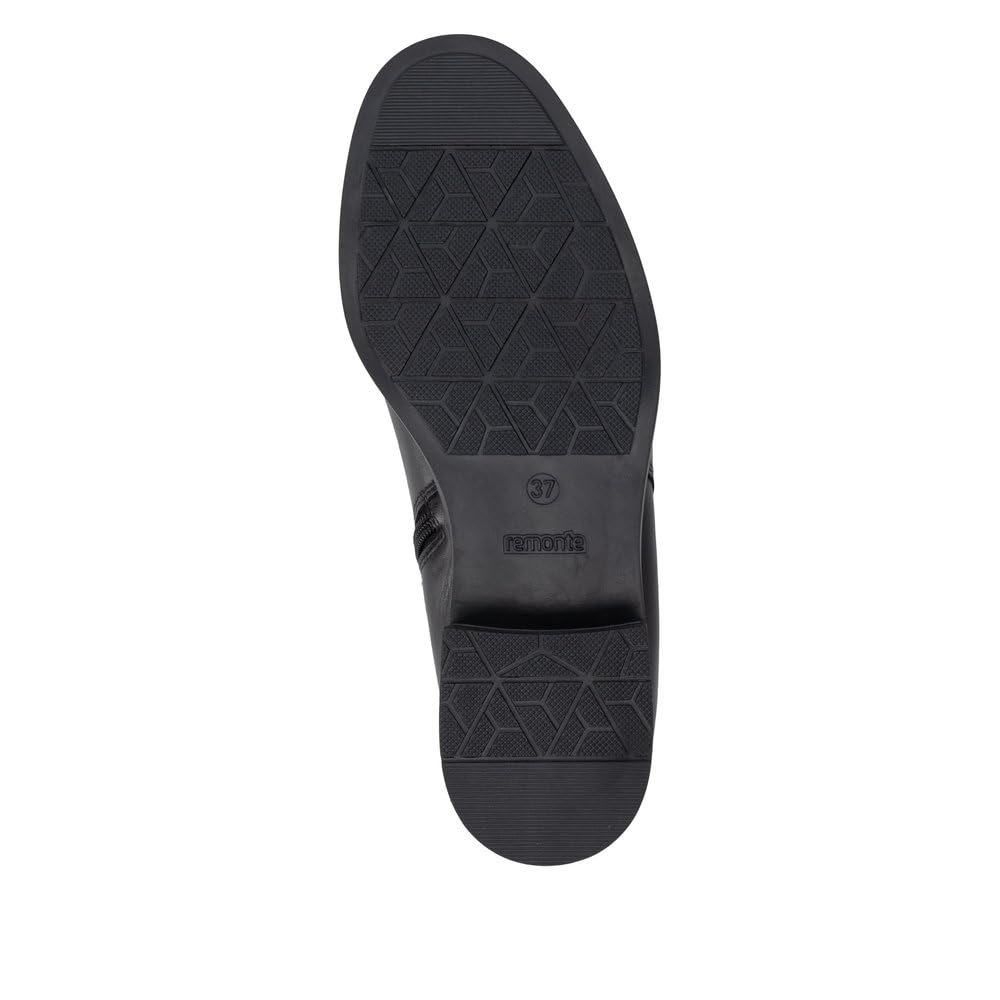 Remonte D3U72 Bottines Femme Noir 39 EU Talon Bloc