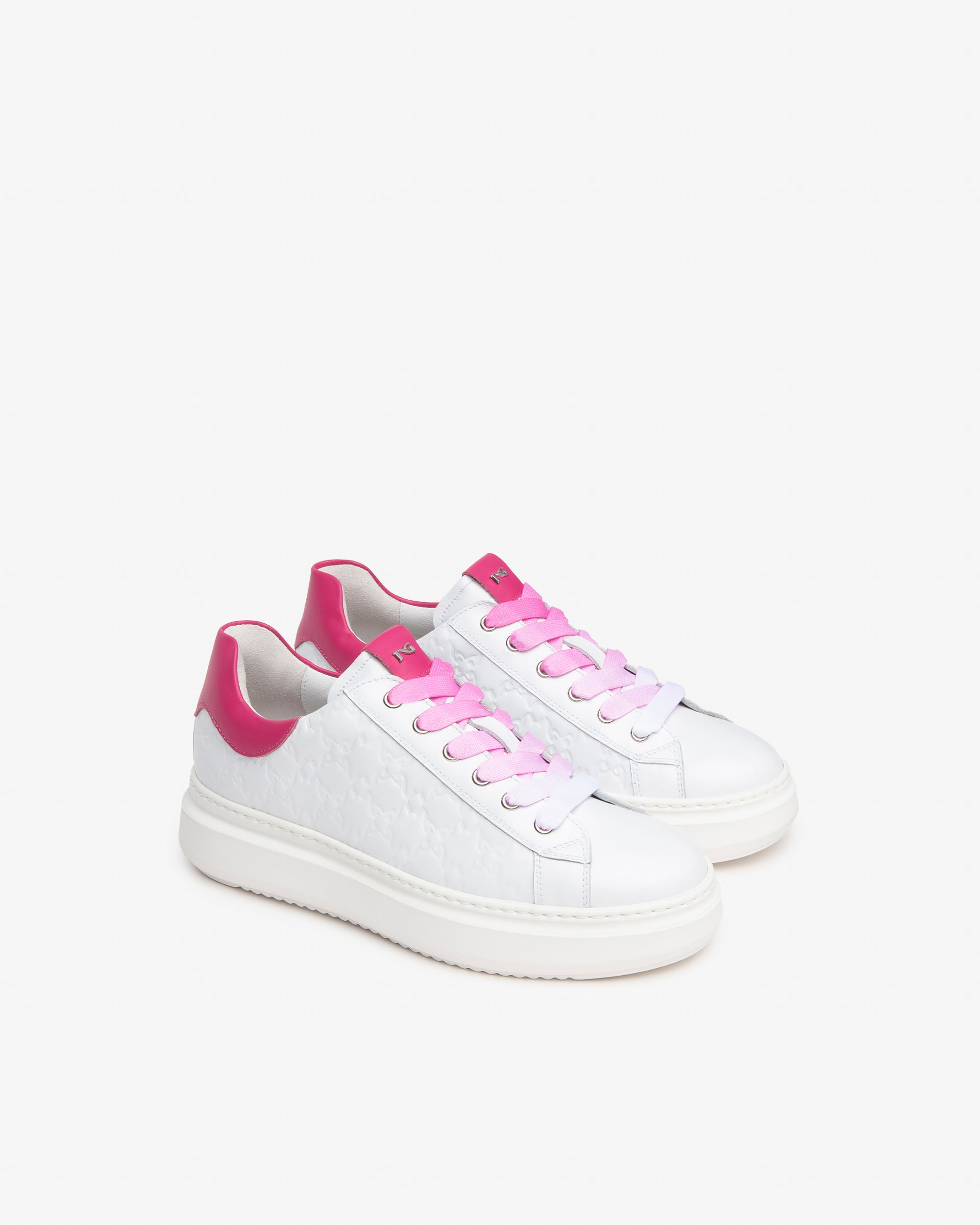 Nerogiardini Sneakers Femme en Cuir 35-41 Marche en Ville