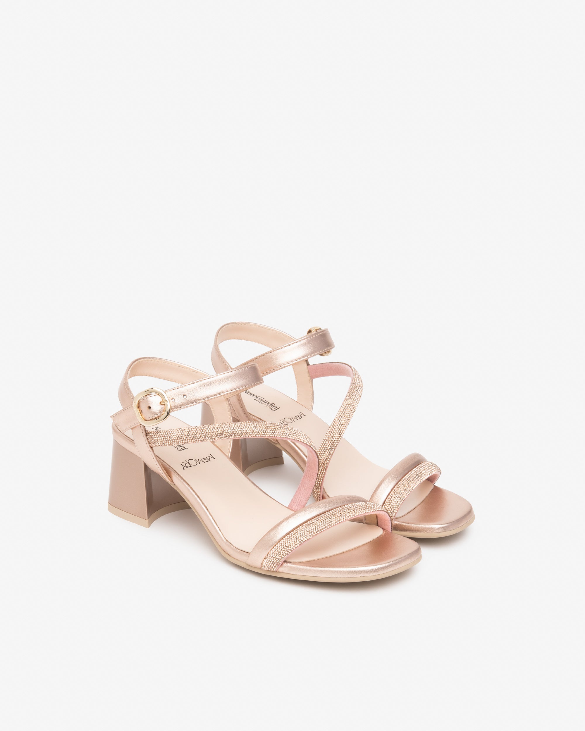 Nerogiardini Sandales Femme Cuir Confort Été