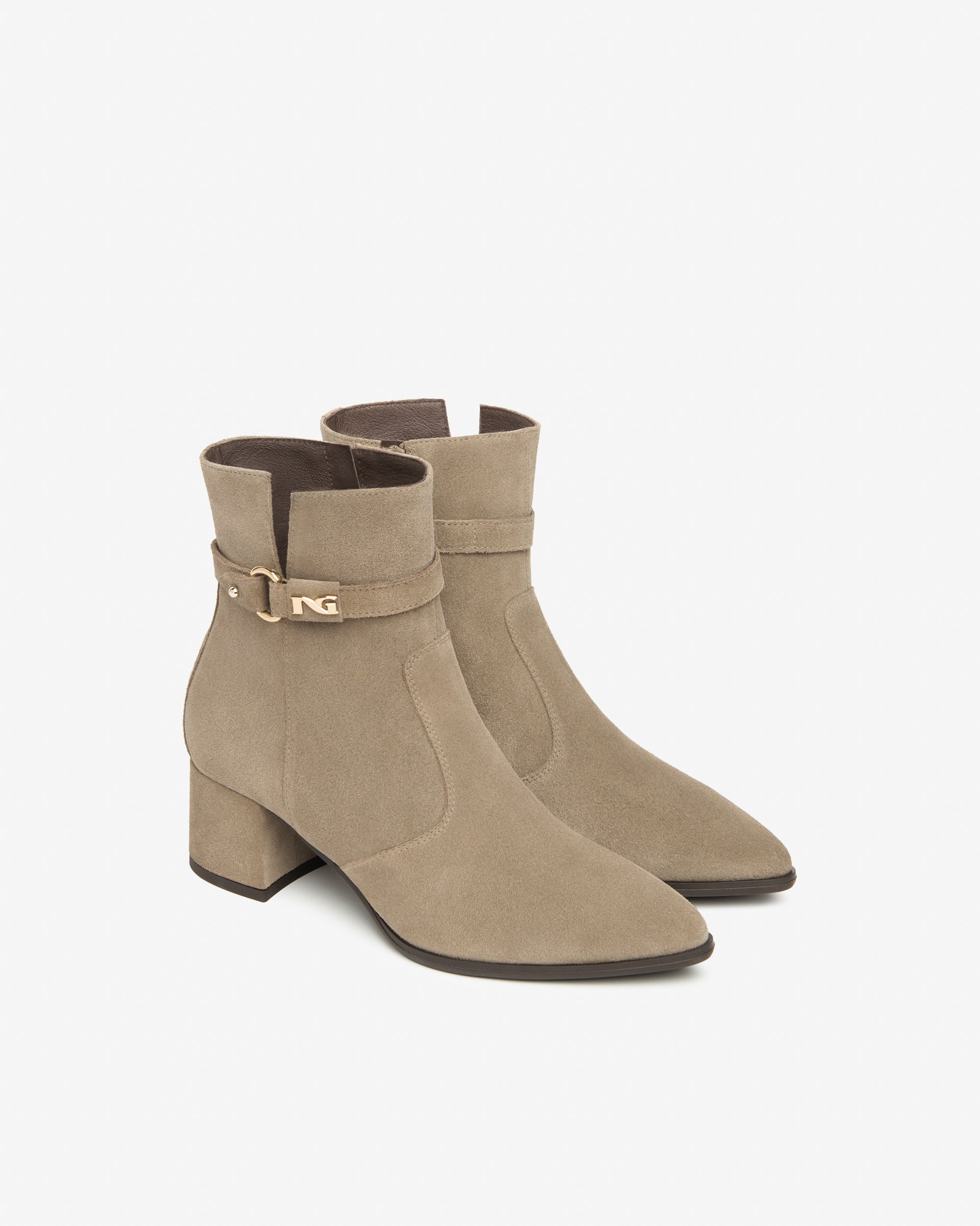 NeroGiardini Bottines bottines femme velours hiver