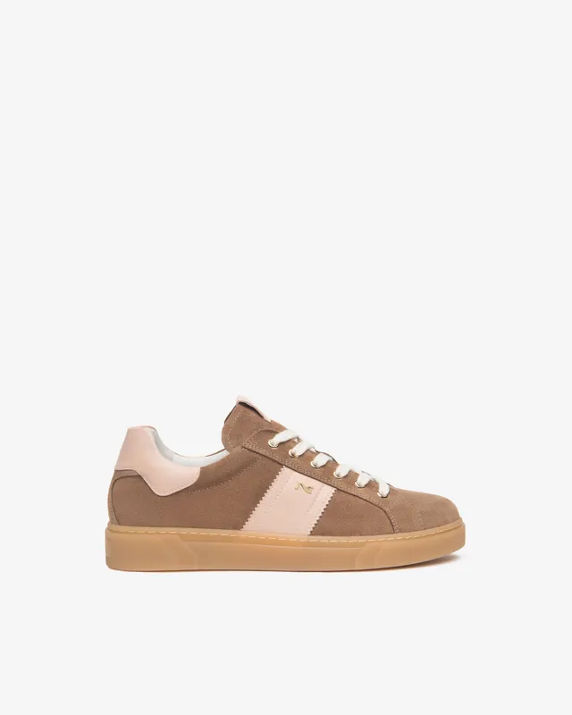 NeroGiardini Sneakers baskets velours cuir femme Memory