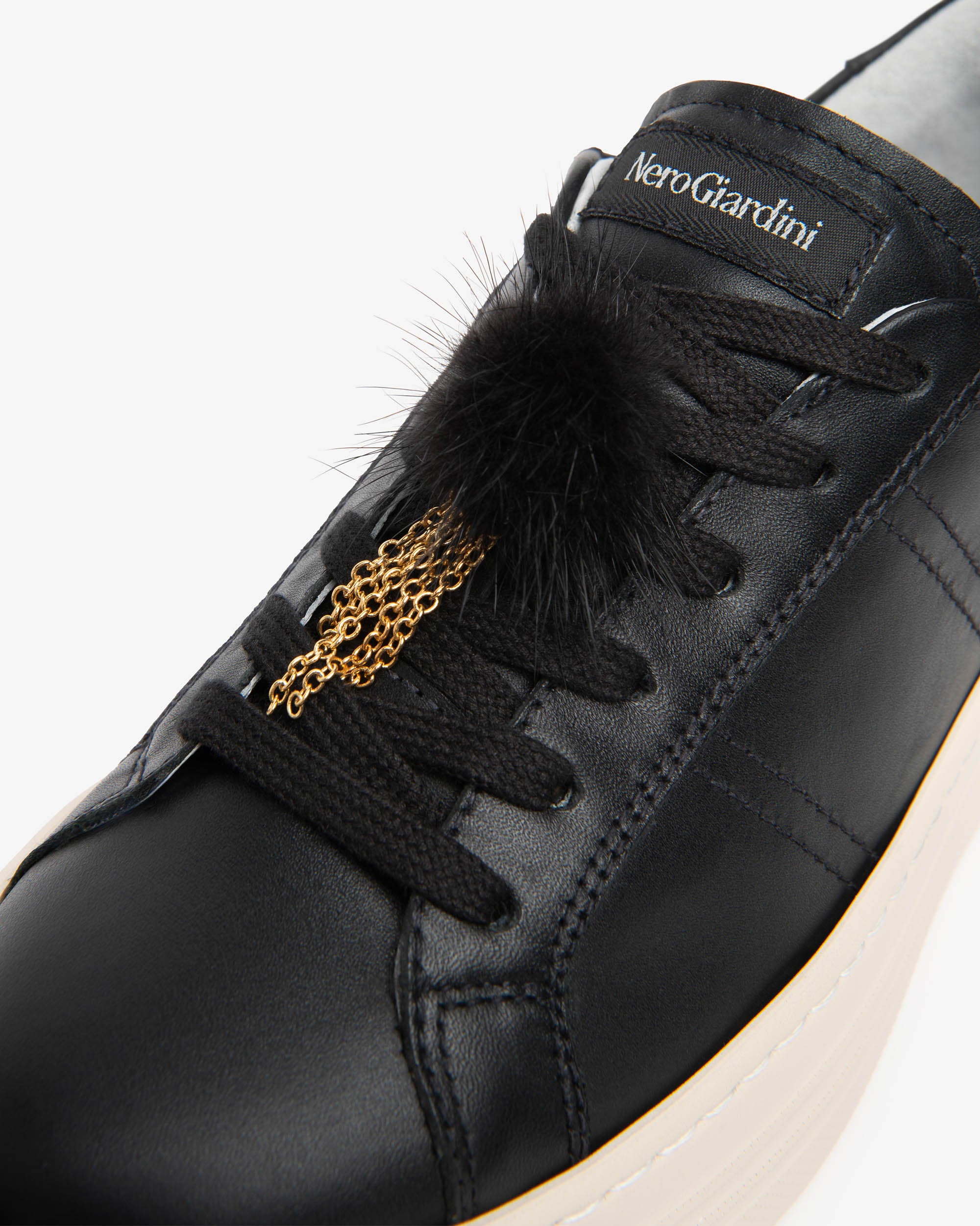 NeroGiardini Sneakers sneaker plateforme cuir 40 mm