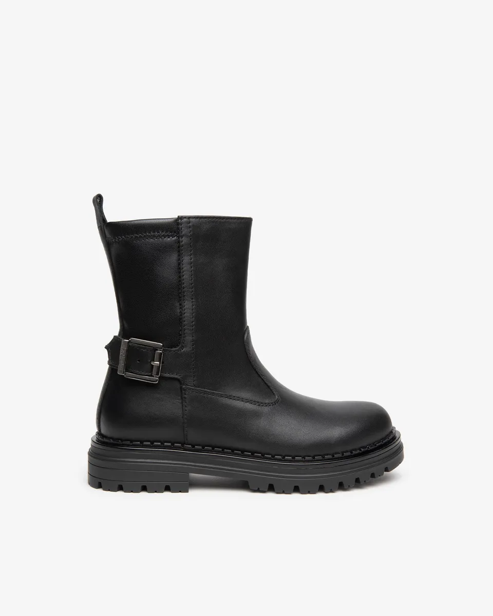 NeroGiardini Bottines Fille Cuir 31-39 Boucle