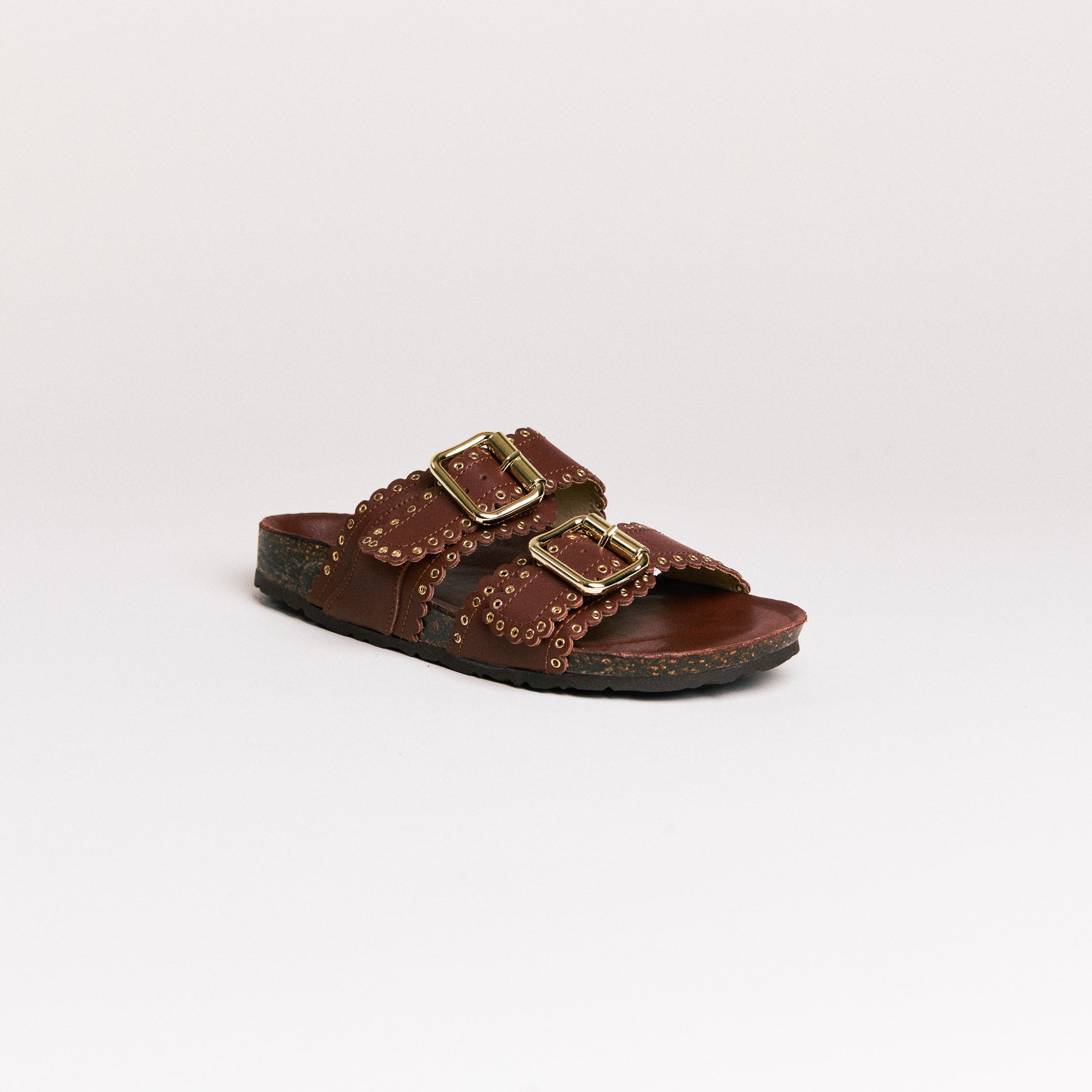 SMR Arianna Oslo 3044 Mules Marron Cuir