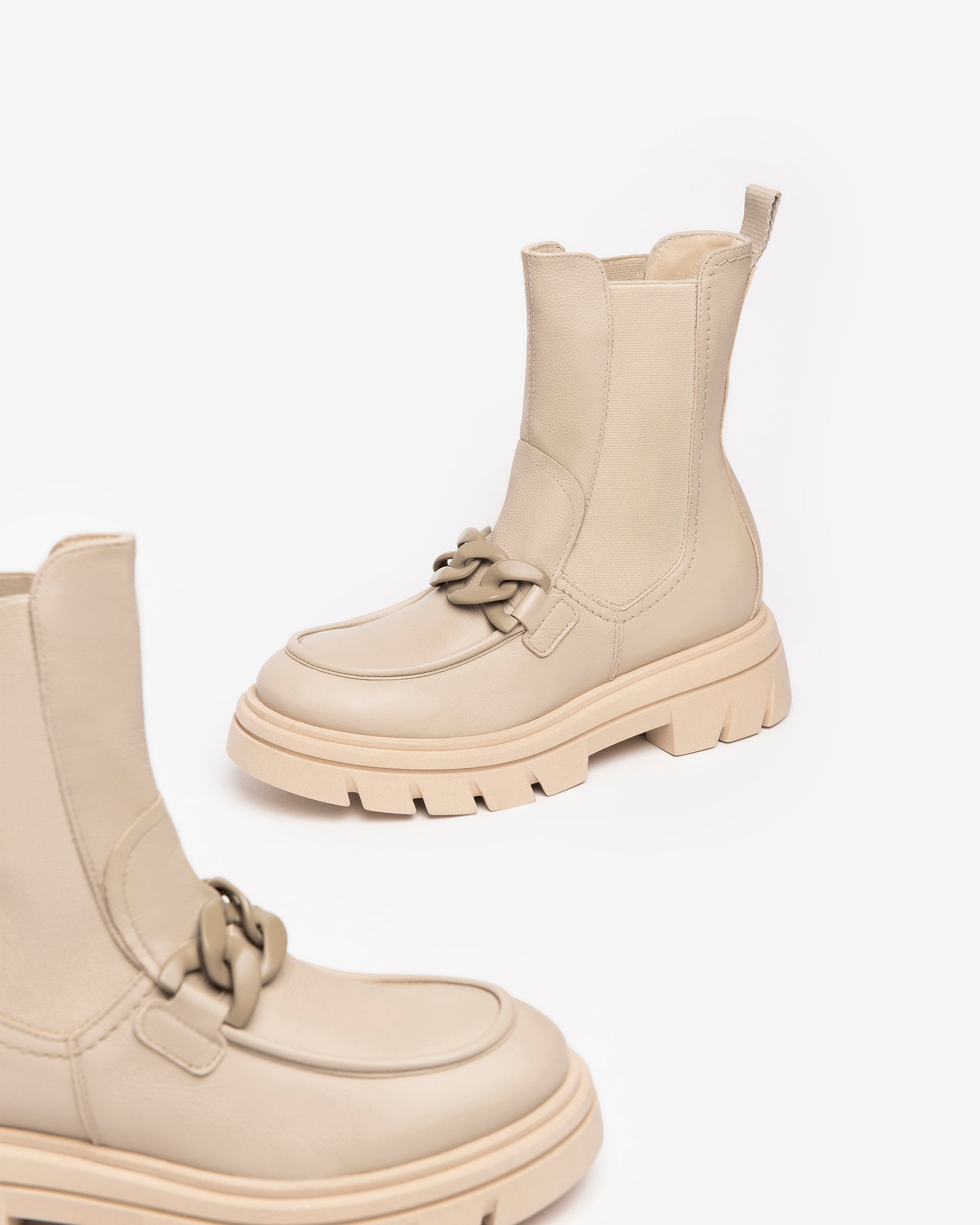 NeroGiardini Bottines Chelsea Femme Cuir Hiver DryGo