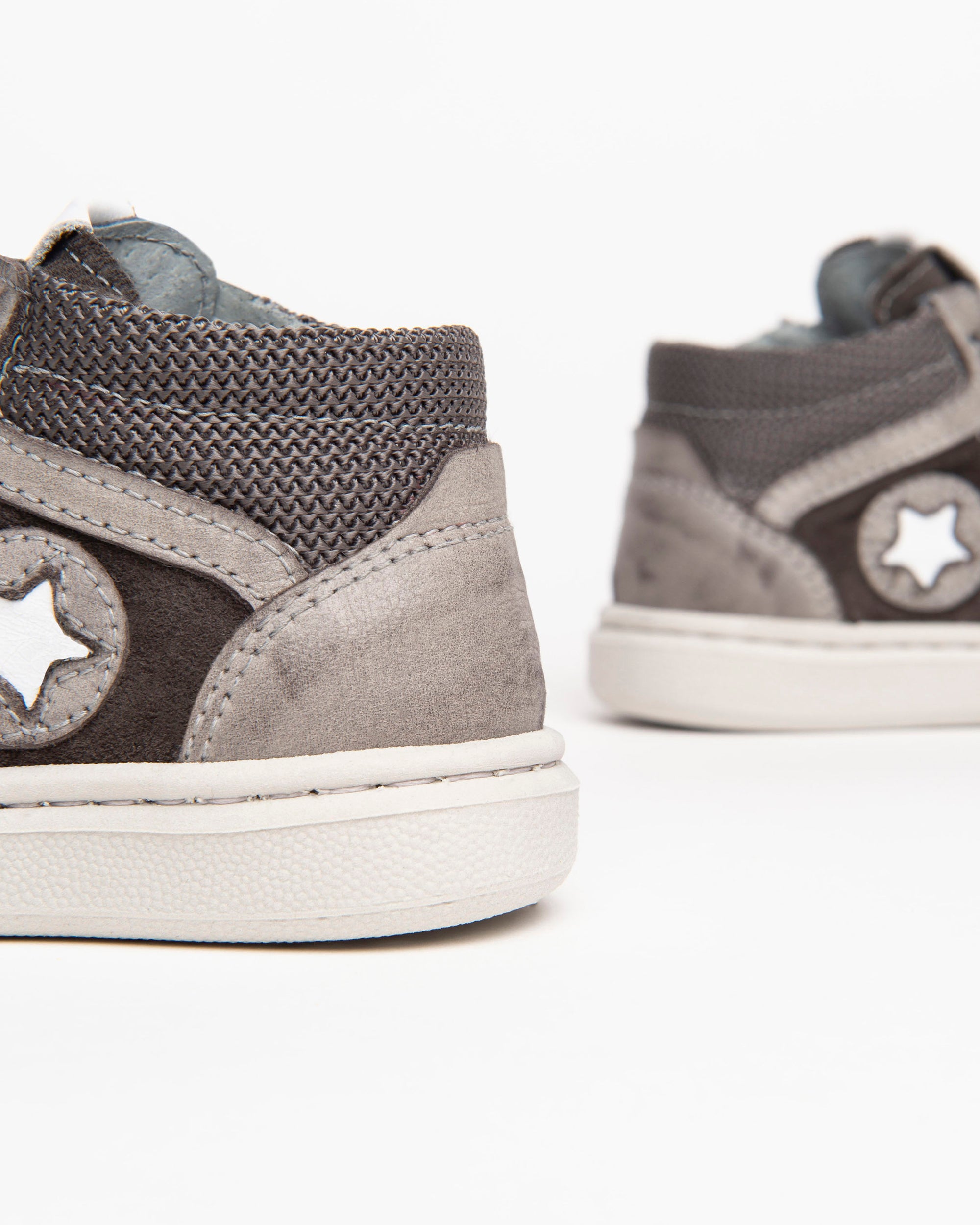 NeroGiardini Sneakers Garçon Cuir Montantes Zip 20-30
