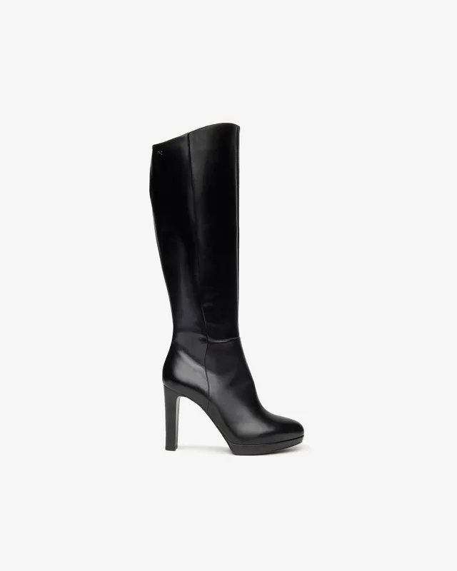 Nerogiardini Bottes Femme Cuir Automne-Hiver 35-41