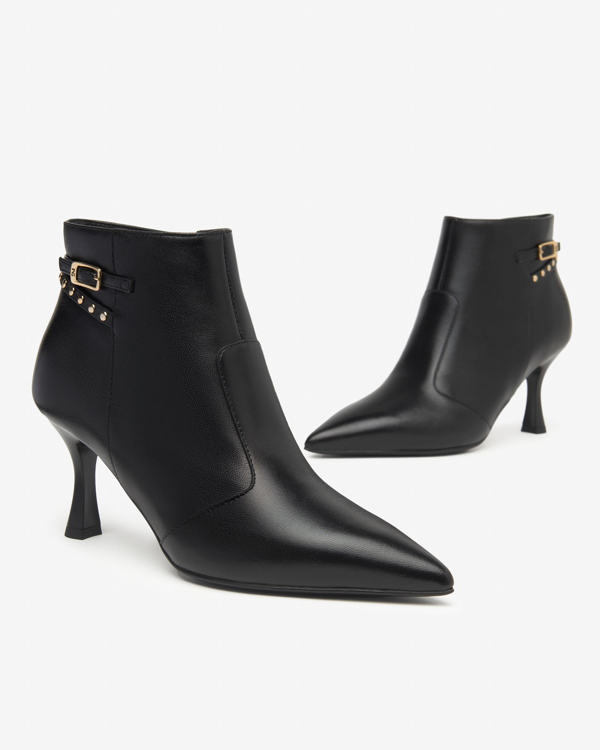 NeroGiardini Bottines Femme Cuir Premium Mariage