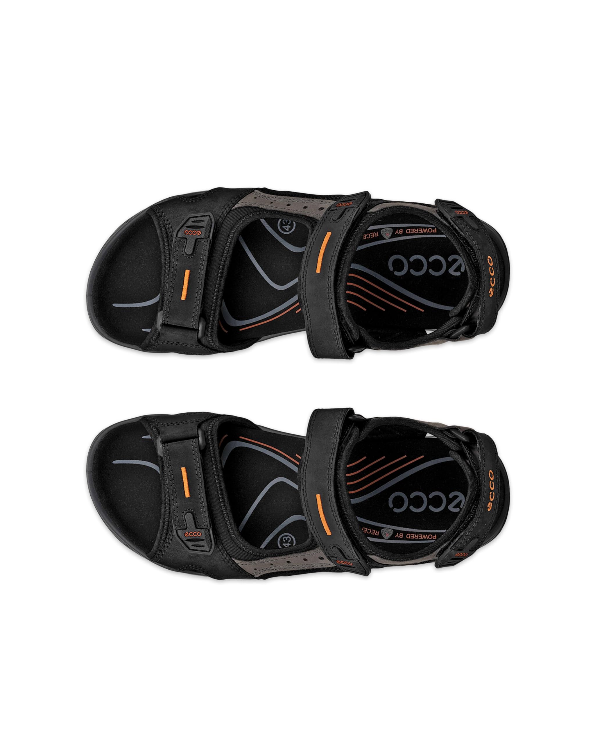 Ecco Offroad Yucatan Sandale Homme Noir 44 EU Cuir