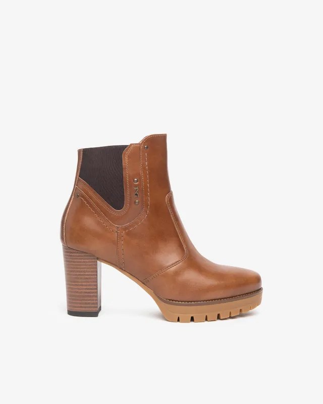 NeroGiardini Bottines bottines femme cuir look glamour
