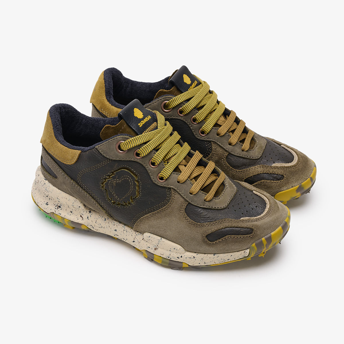 Satorisan Chacrona Pull Up Swamp baskets cuir homme