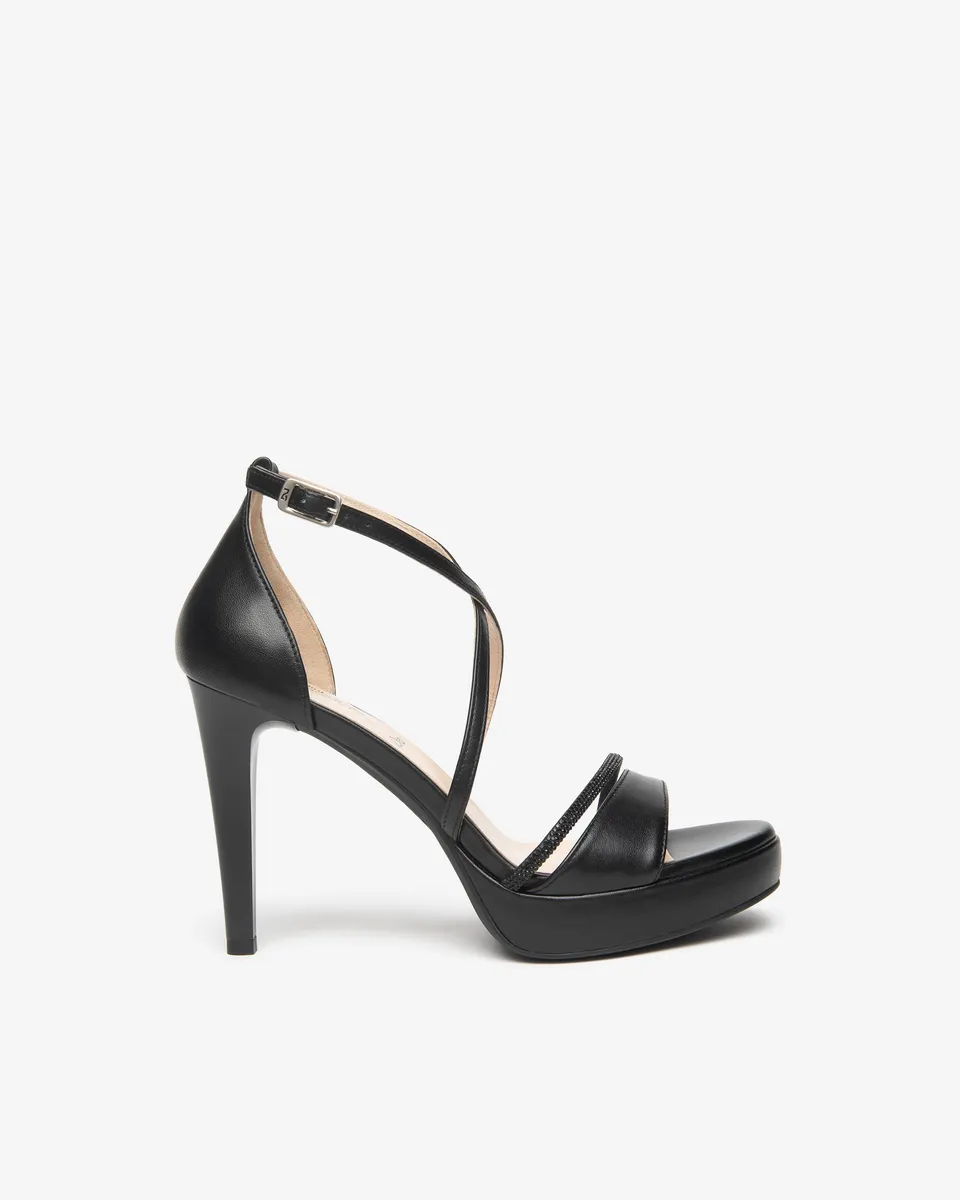 NeroGiardini Sandales Femme Cuir Premium Cérémonie 35-41