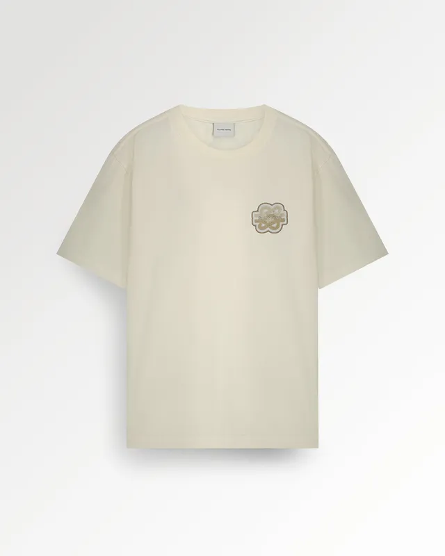 Filling Pieces Gowtu Tonal t-shirt Antique White coton