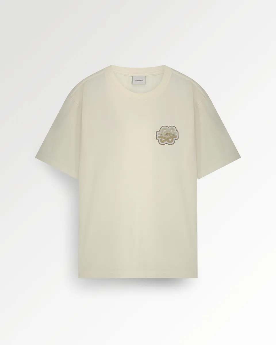 Filling Pieces Gowtu Tonal t-shirt Antique White coton