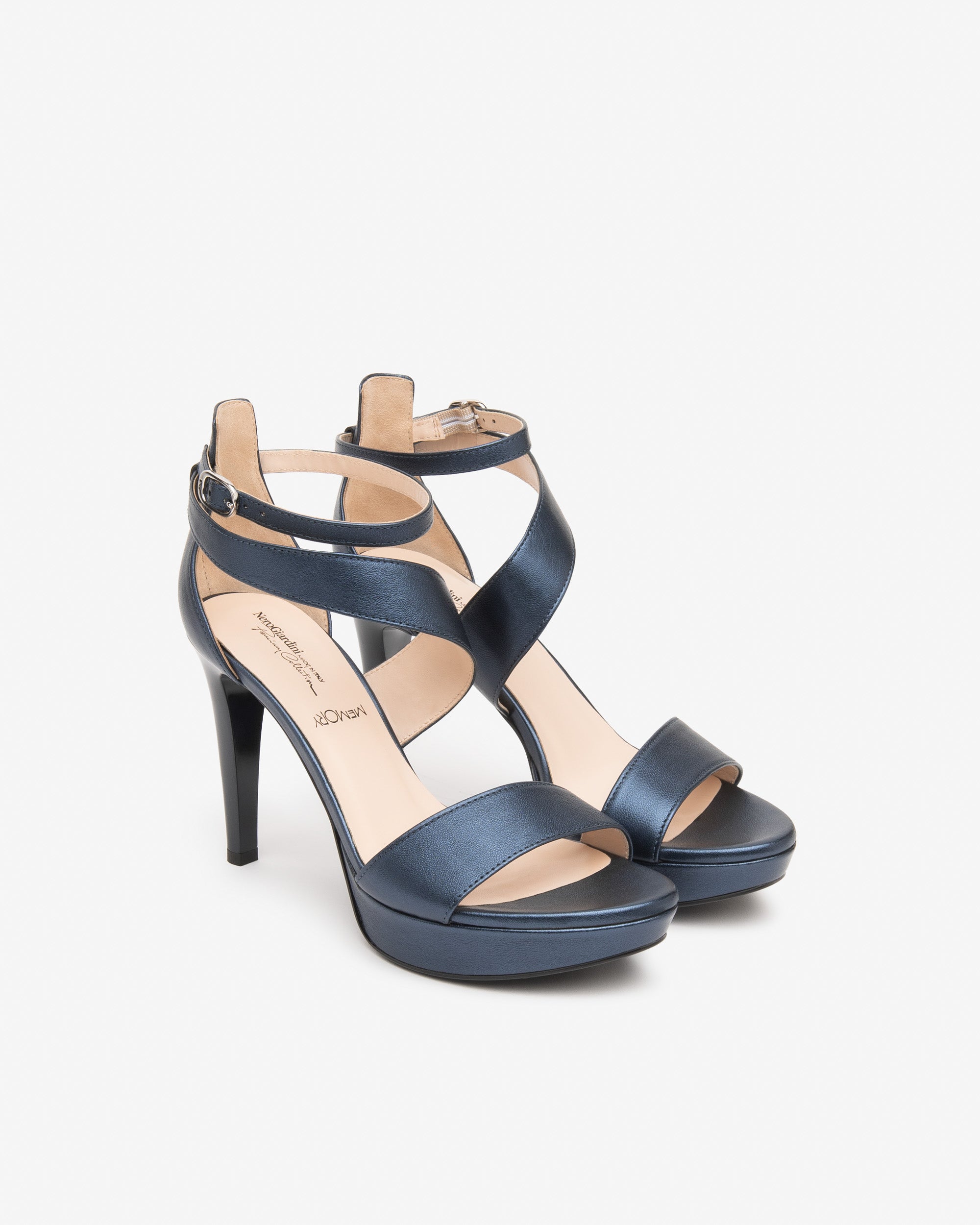 NeroGiardini Sandales Femme Cuir Premium Cérémonie