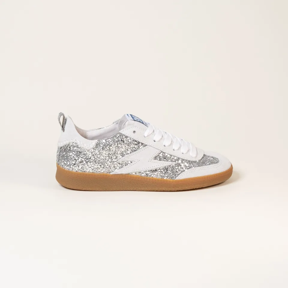 SMR Kayla E114 baskets glitter argent 38