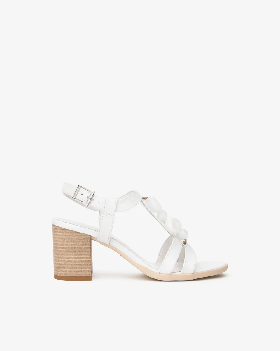 Nerogiardini Sandales Femme Cuir Nu-pieds Été