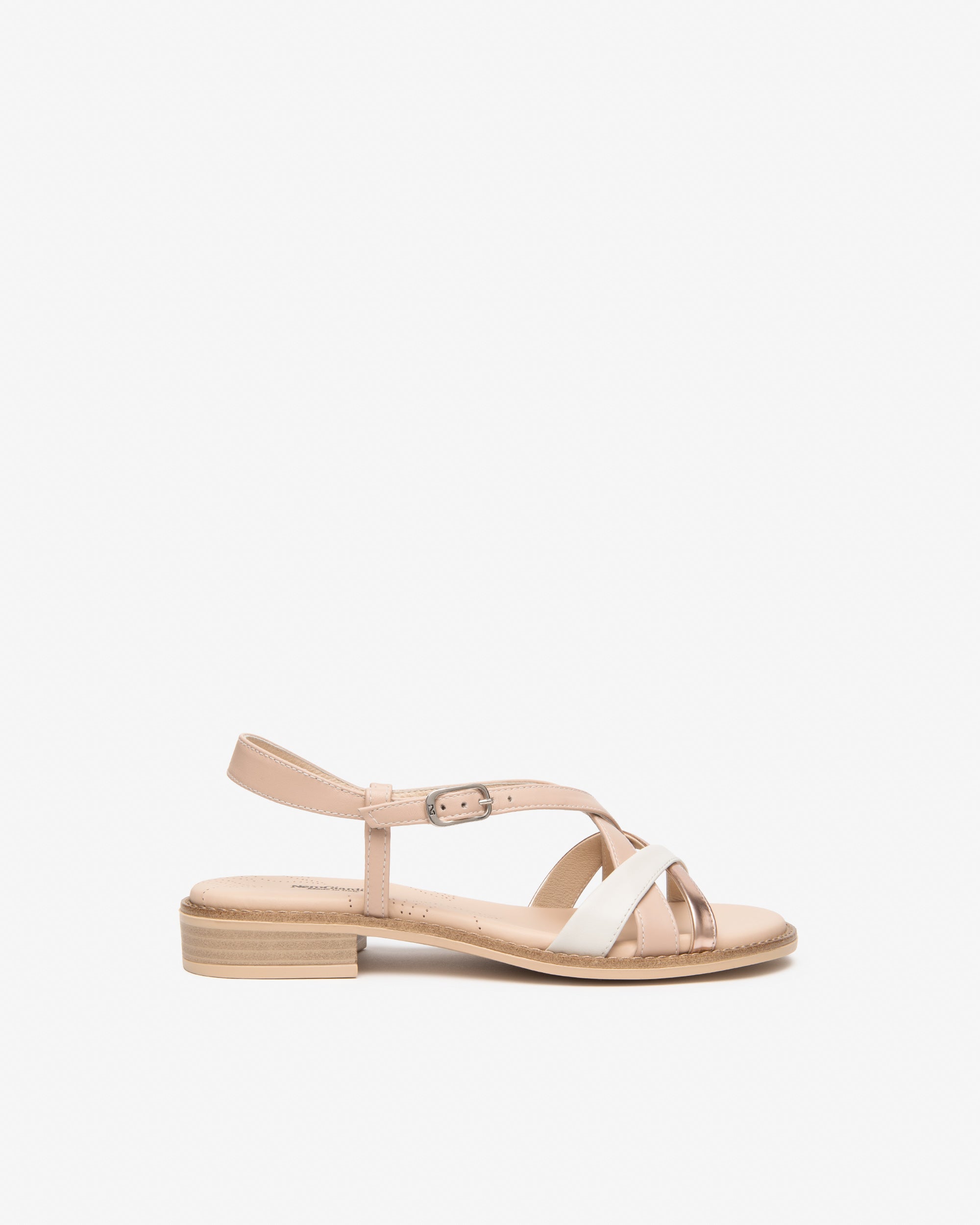 NeroGiardini Sandales Femme Cuir Sandales Été Confort Ville