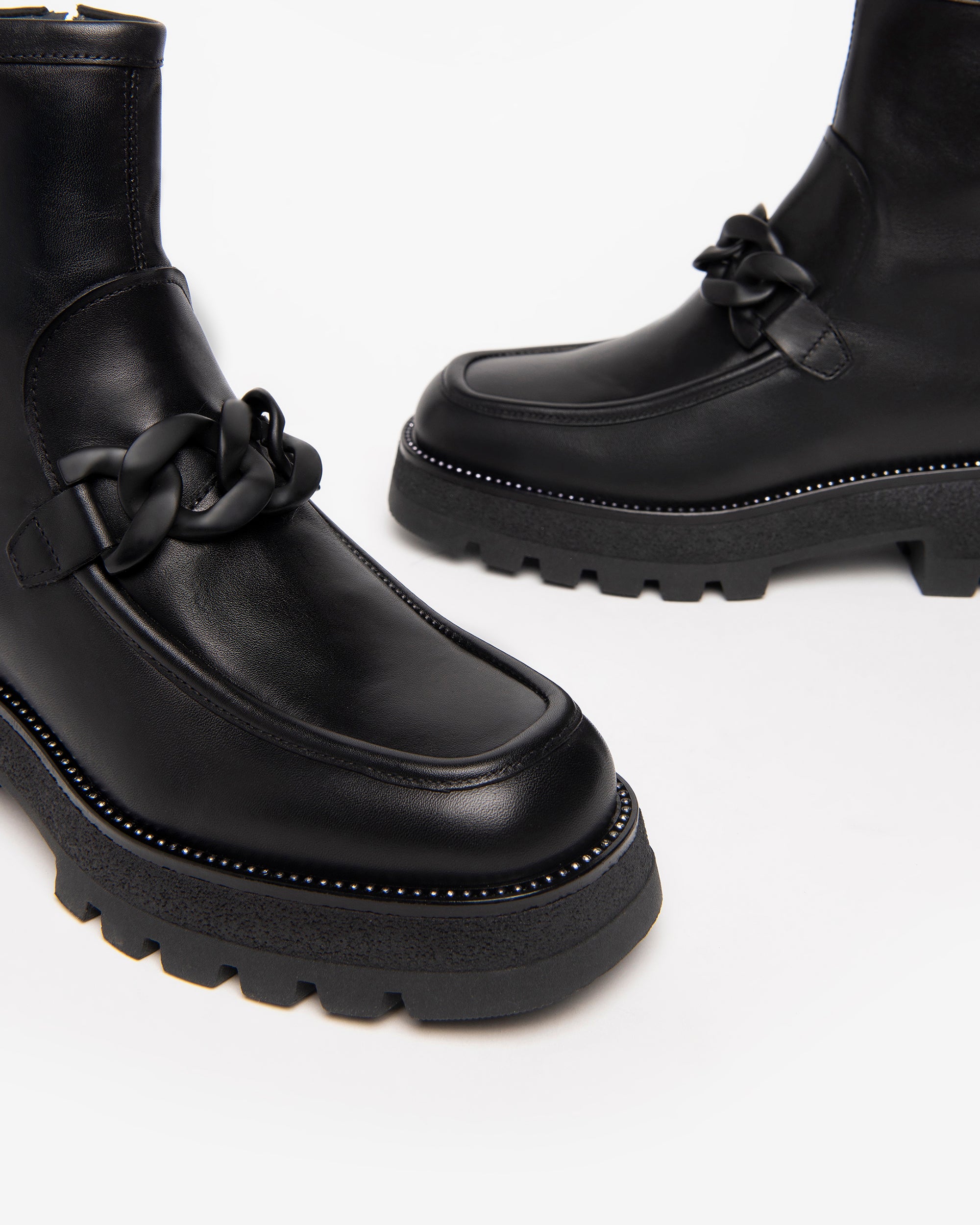 NeroGiardini Bottines Cuir Femme DryGo Combat