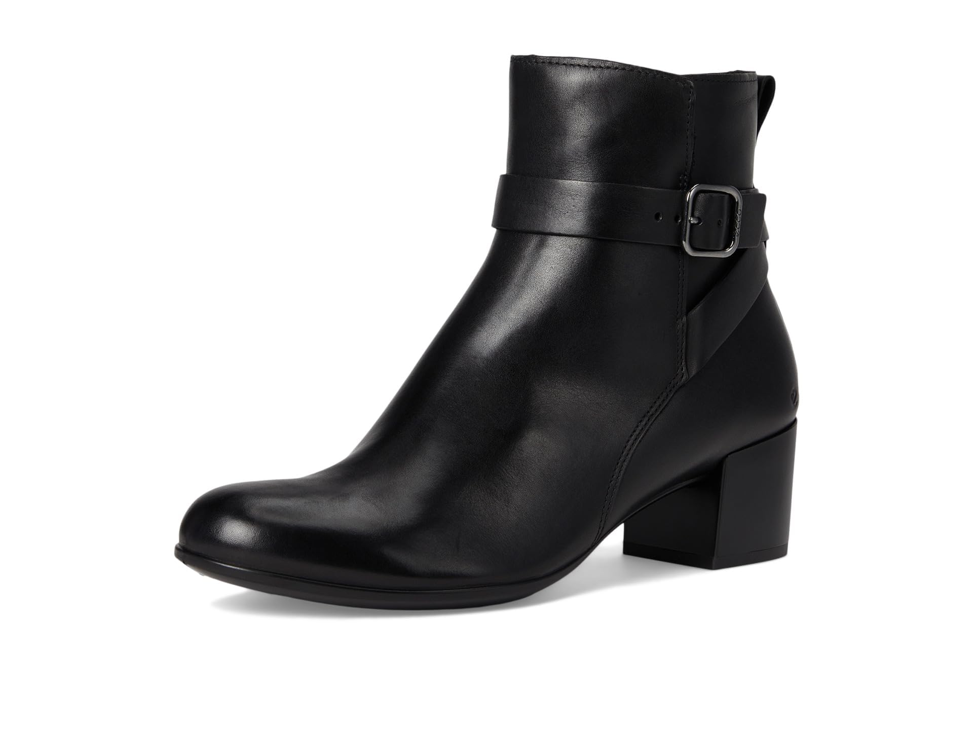 ECCO Dress Classic 35 Boots cuir noir talon 35 EU