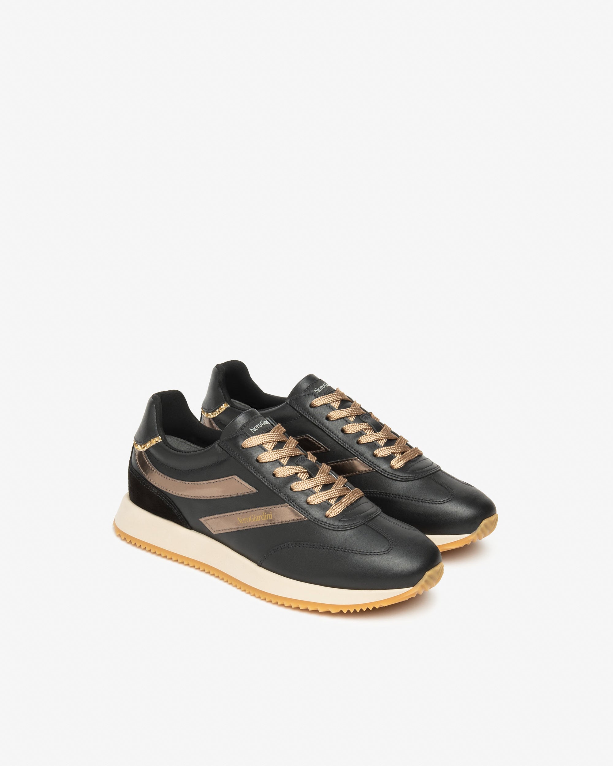 NeroGiardini Sneakers Femme Cuir Memory DryGo Hiver