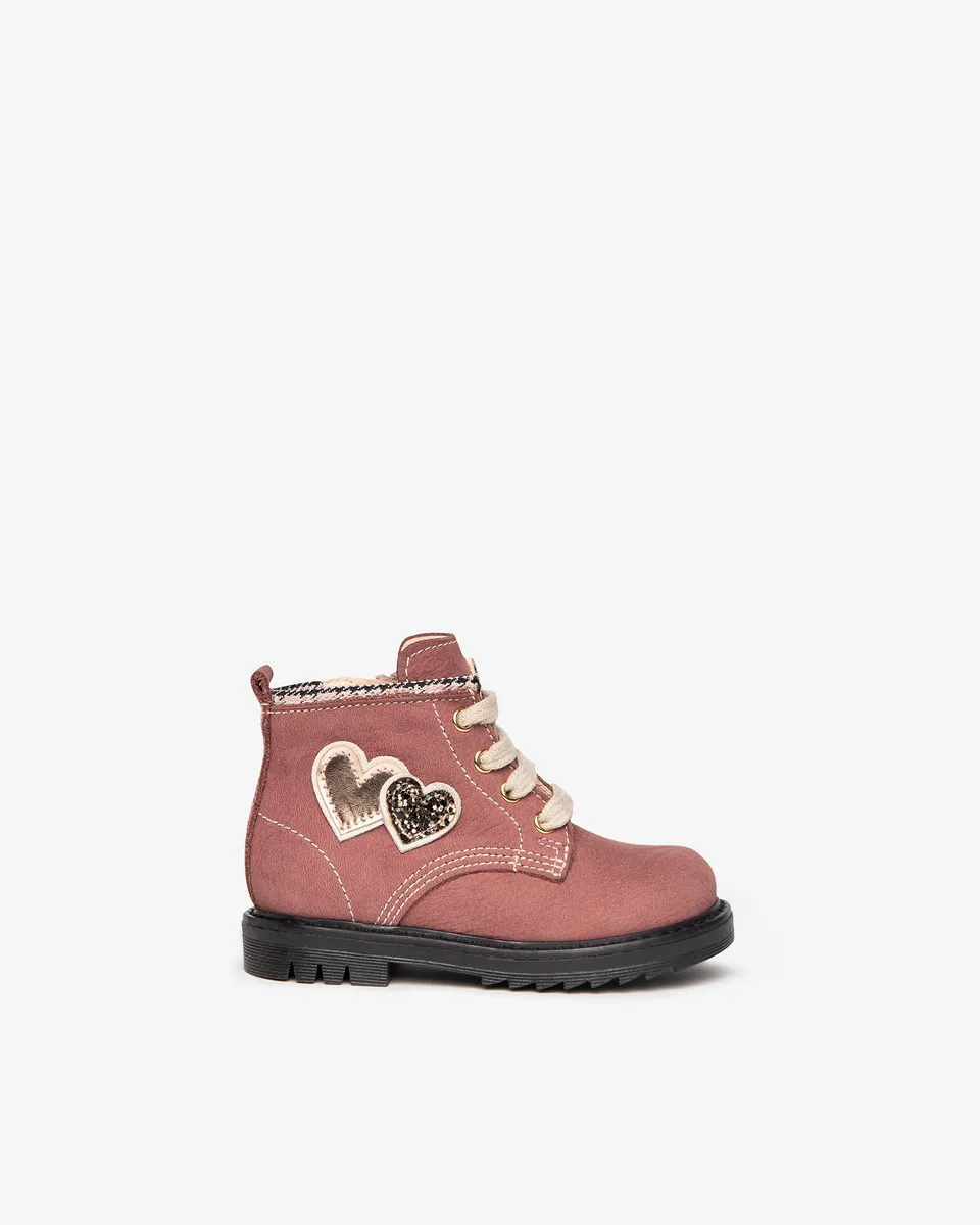 NeroGiardini Baby Bottines Fille Cuir Automne-Hiver