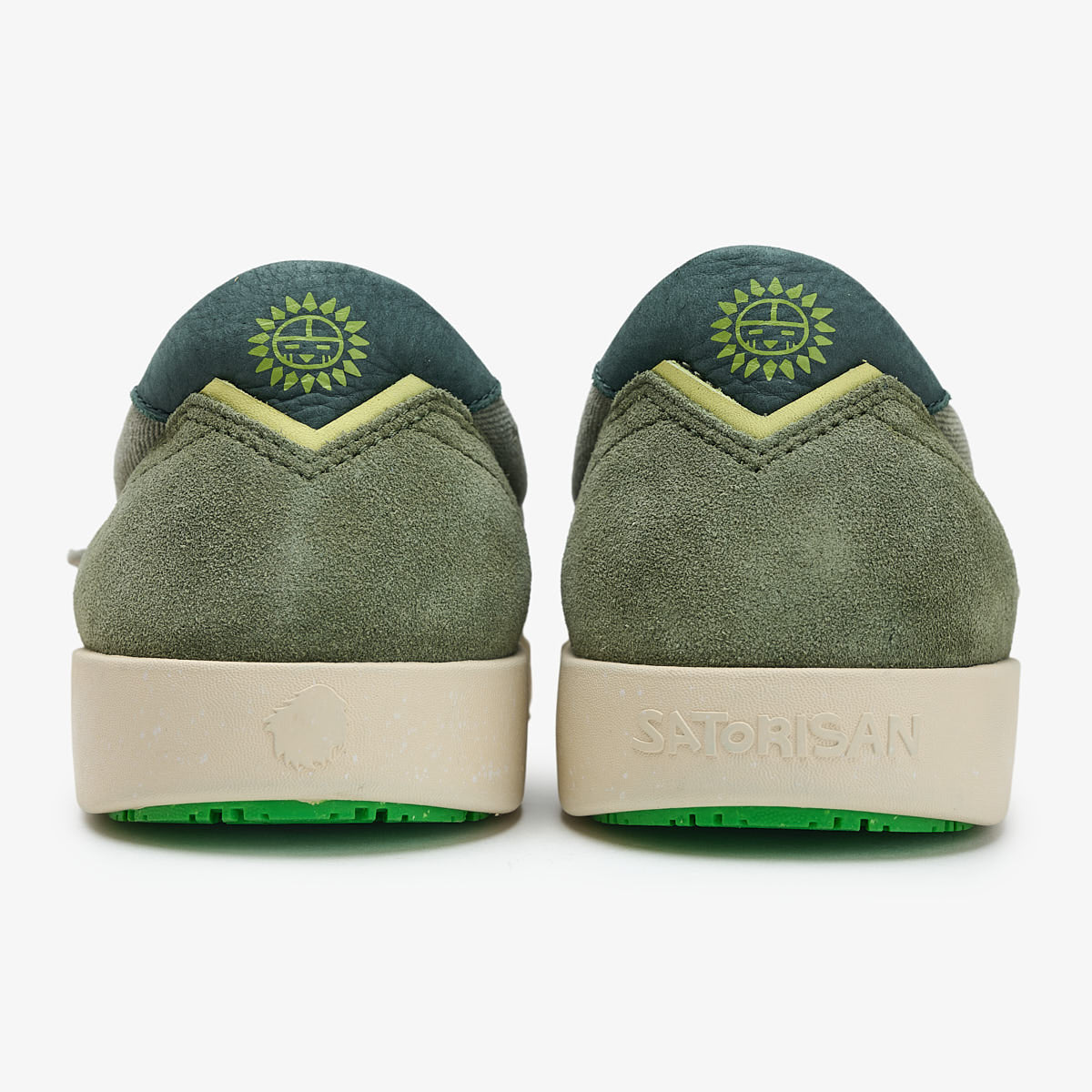 Satorisan Kung Fu Cotton Vintage slip-on Khaki toile
