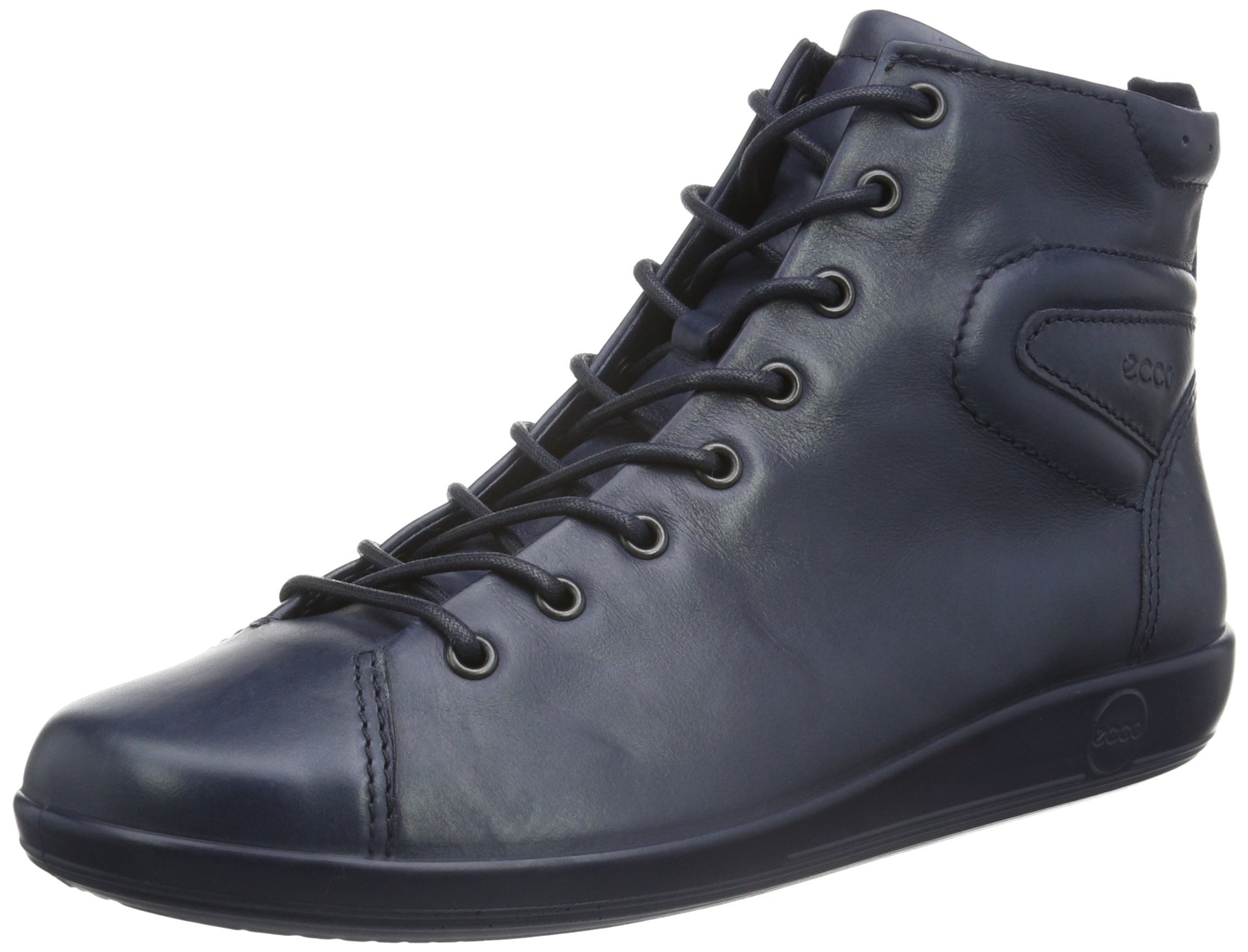 ECCO SOFT 2.0 boots femme cuir pleine fleur ville