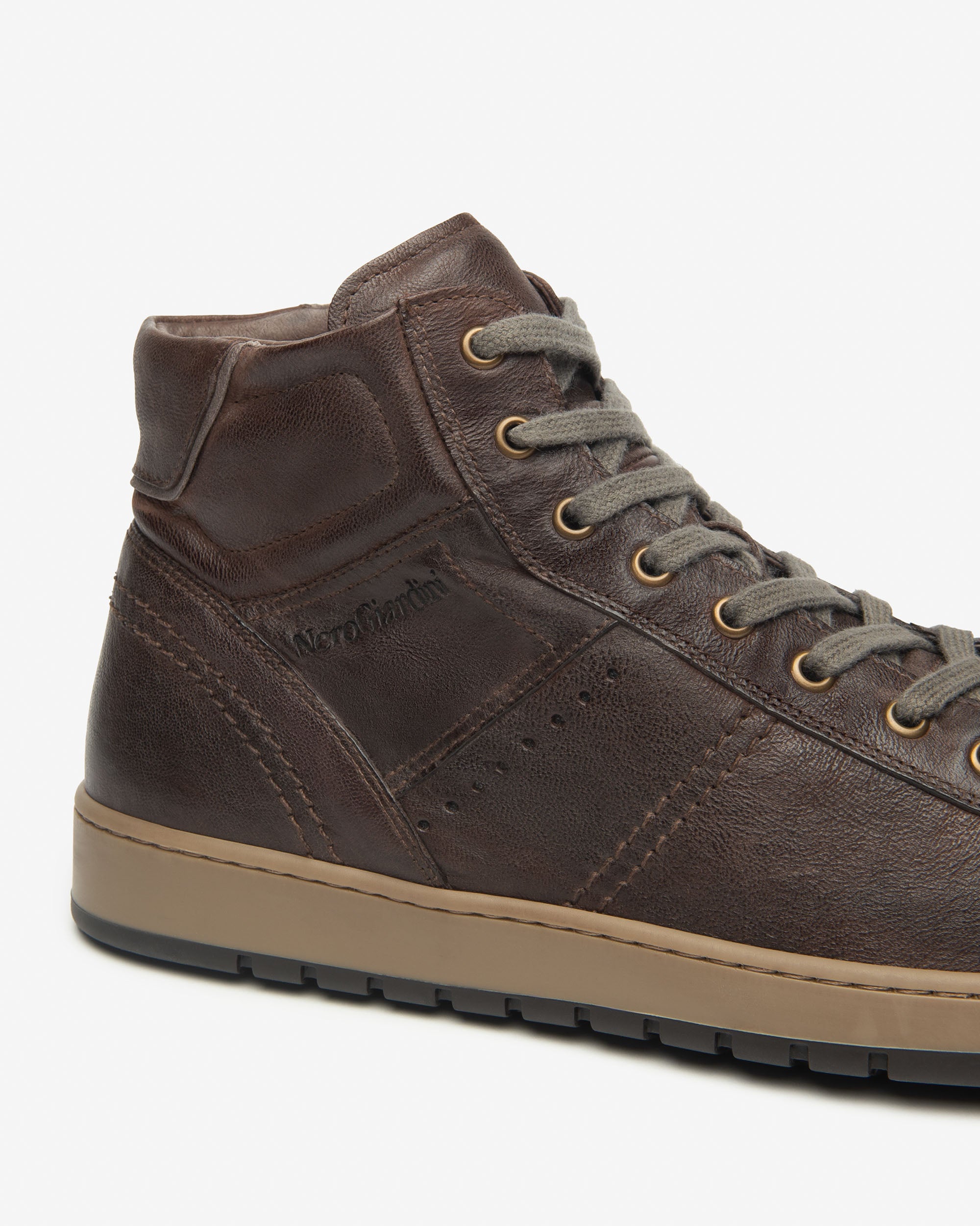 NeroGiardini Sneakers Homme Cuir montantes