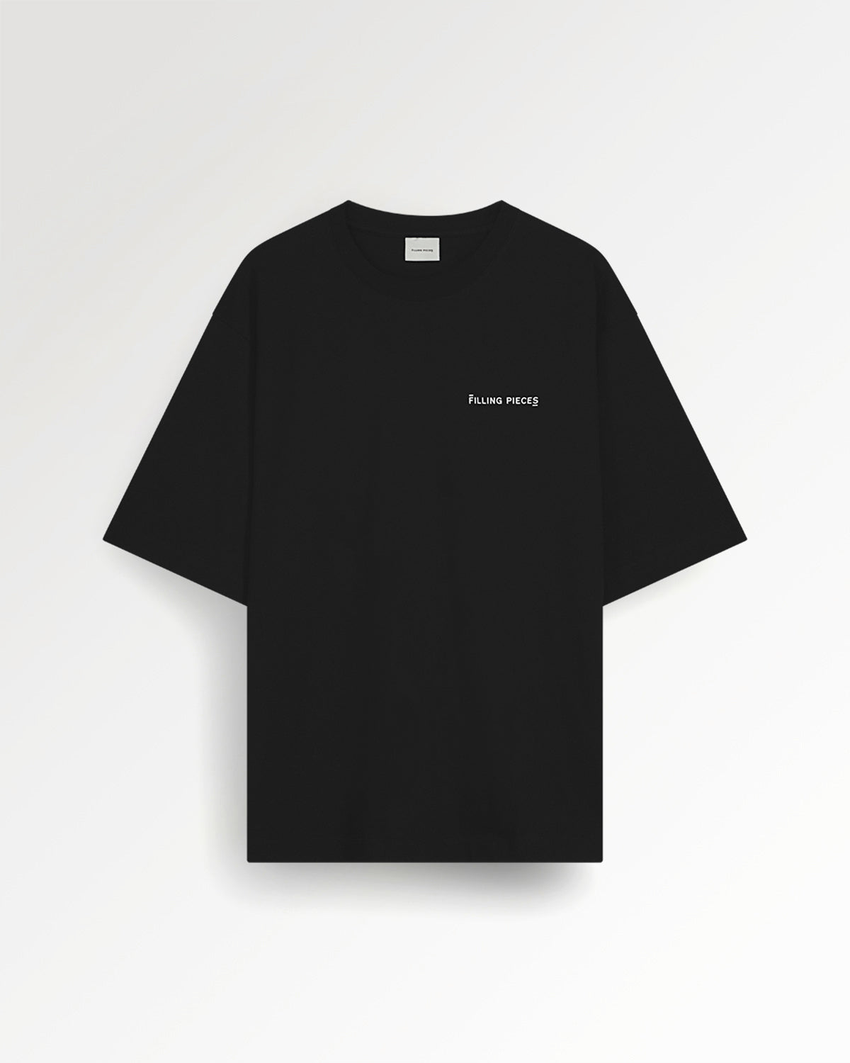 Filling Pieces Boxy t-shirt noir coton bio ample